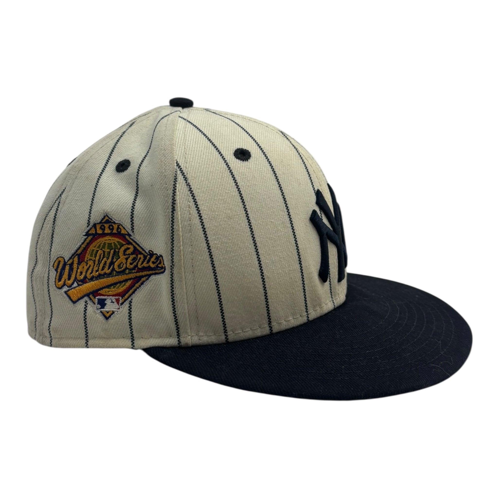 Vintage NY Yankees Pinstripe World Series Hat