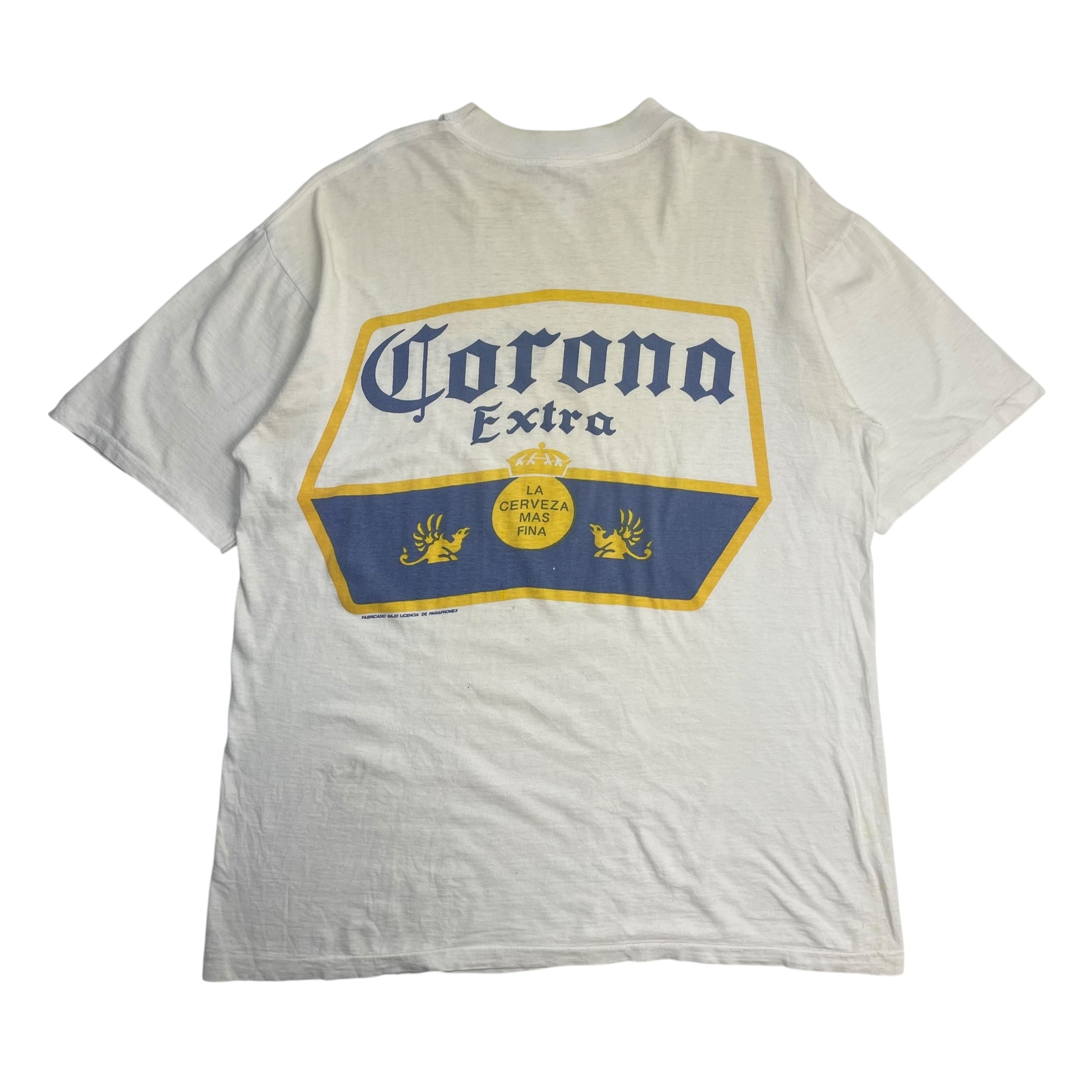 Vintage Corona Extra Mexican Promotion Beer T-Shirt