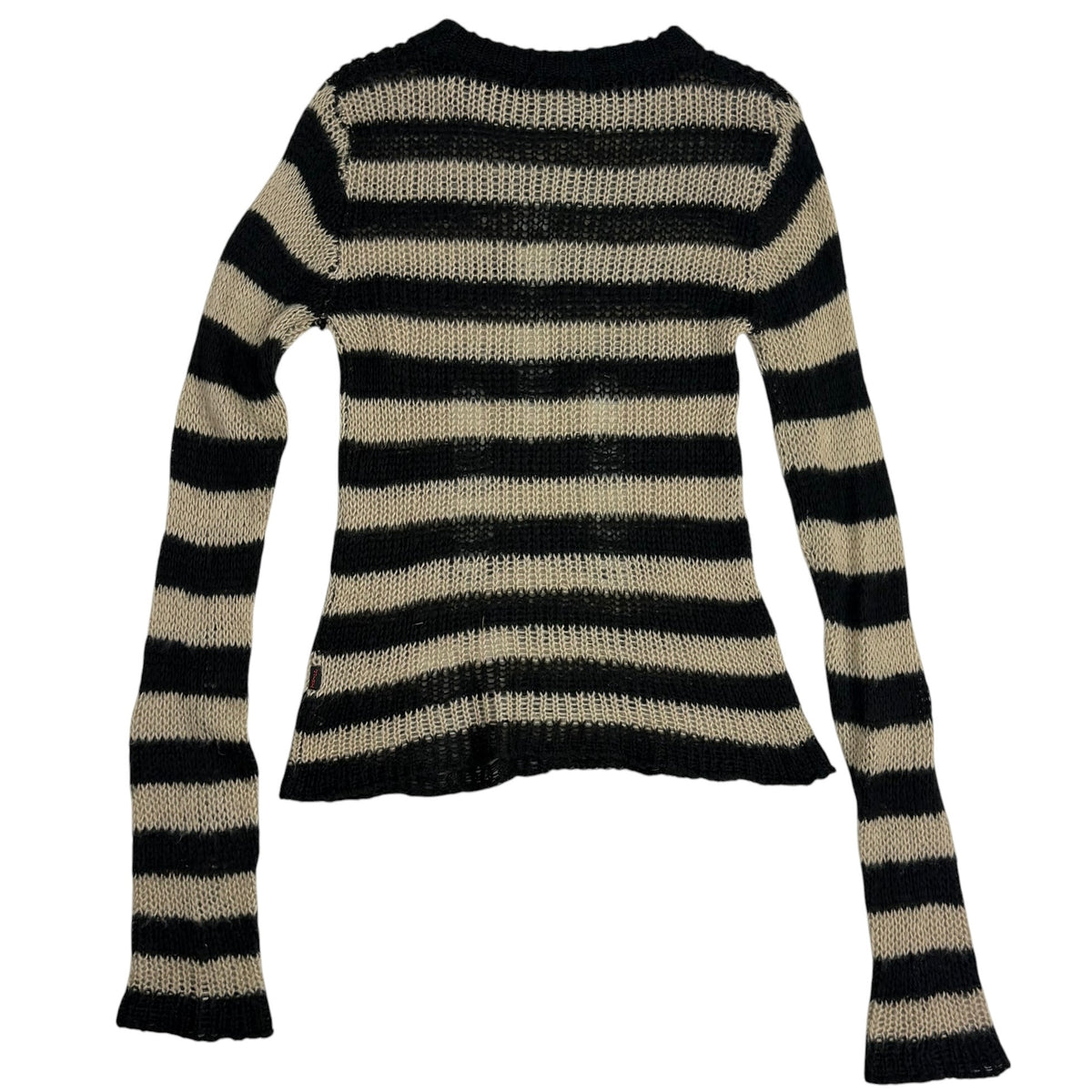 (W) Tripp NYC Rag Stripe Sweater Ivory