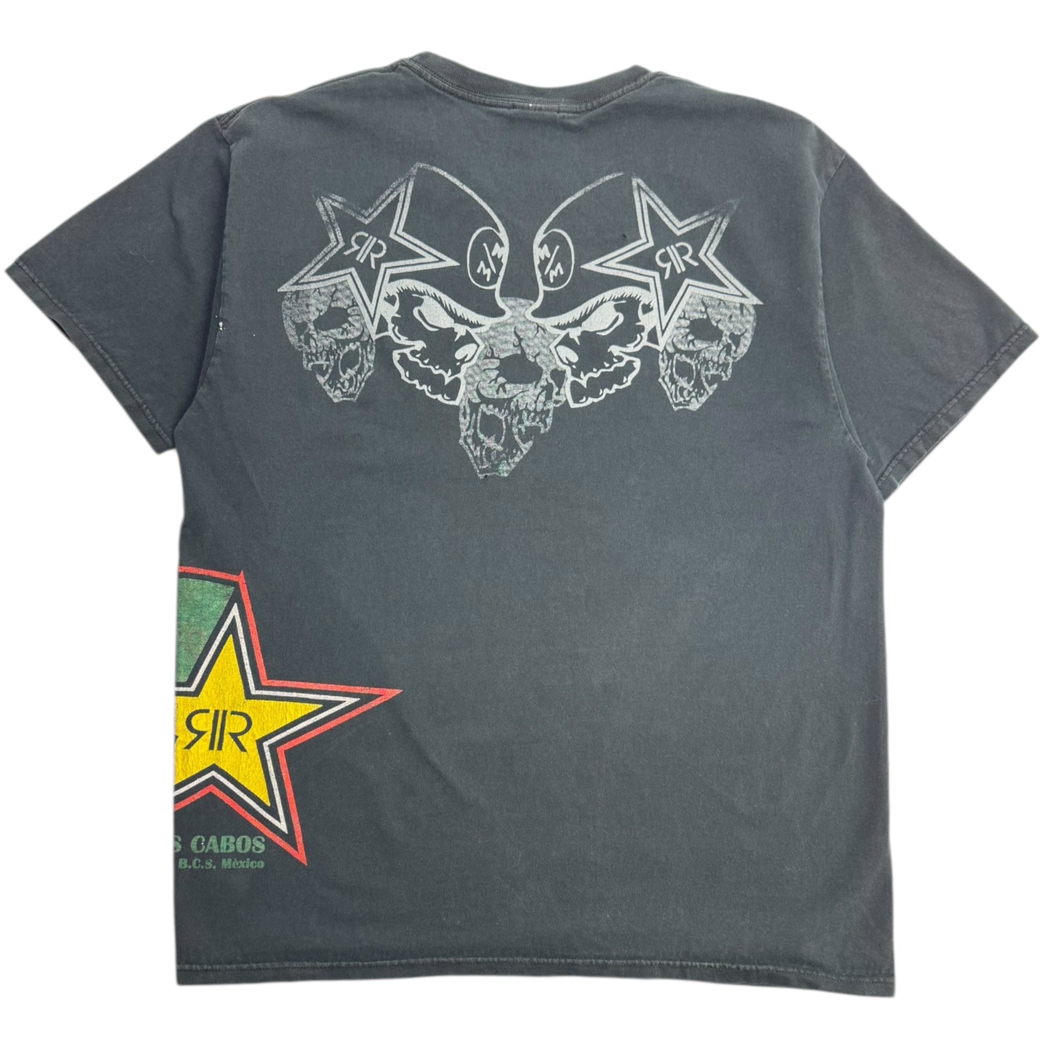 Vintage Y2K Metal Mulisha x Rockstar Cyber T-Shirt