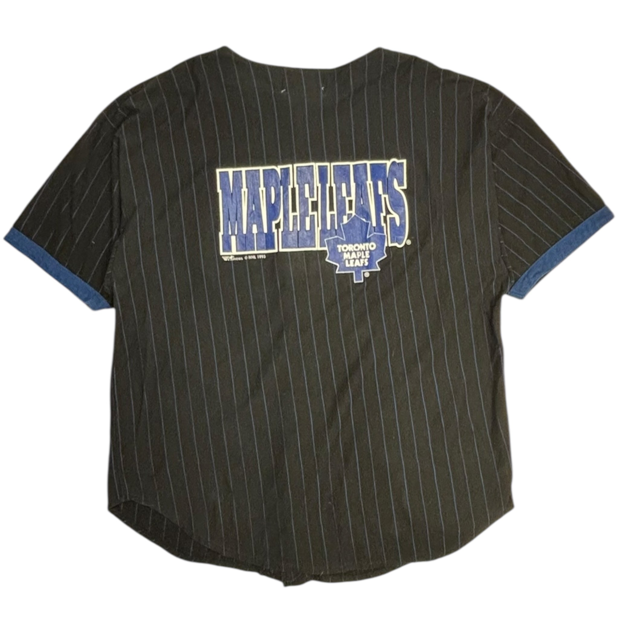 Vintage Toronto Maple Leafs NHL Pinstripe Jersey