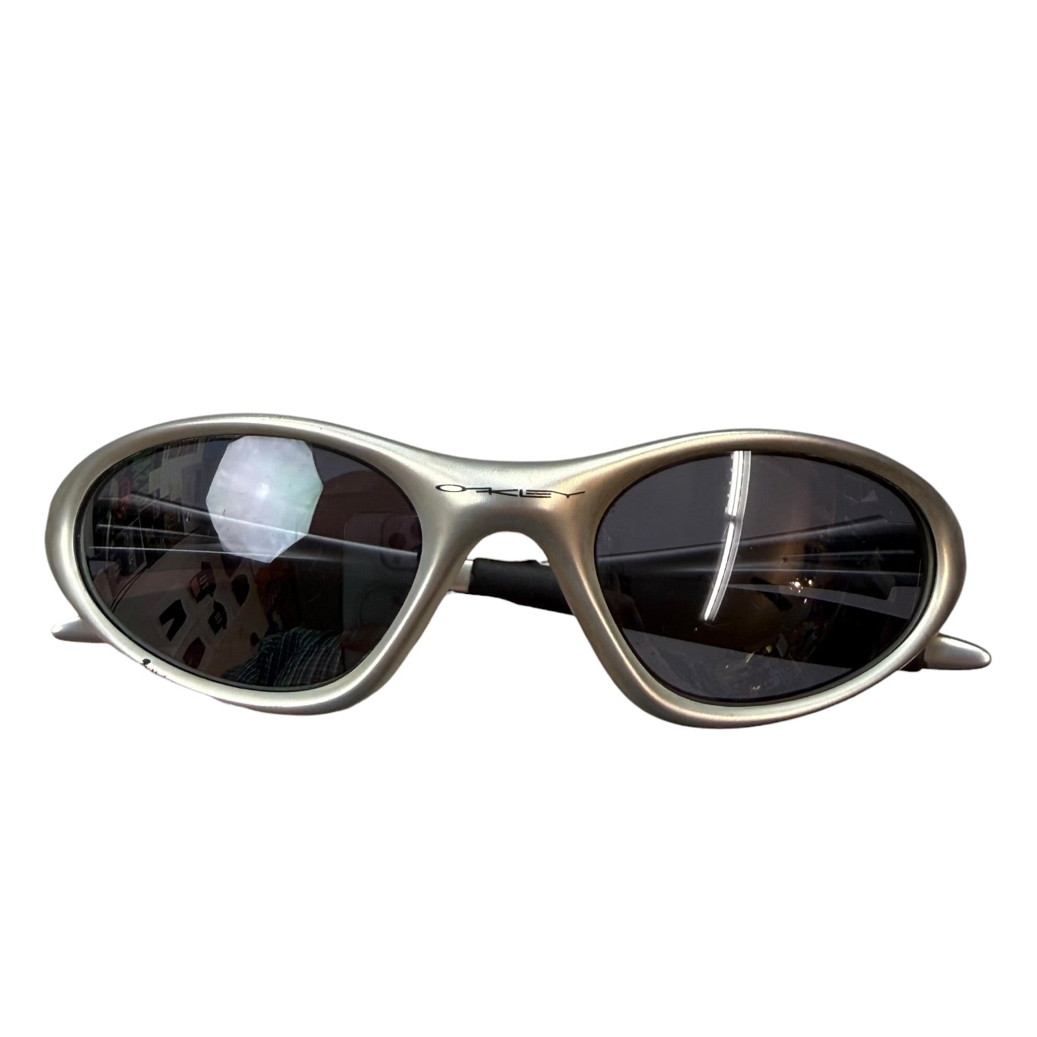 Vintage Y2K Oakley Minute 1.0 Silver