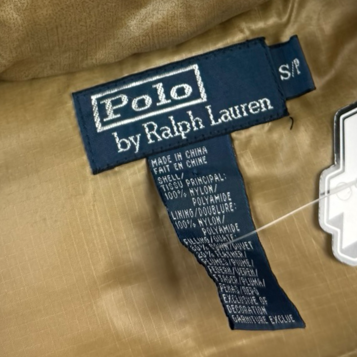 Vintage Polo Ralph Lauren Puffer Vest Red
