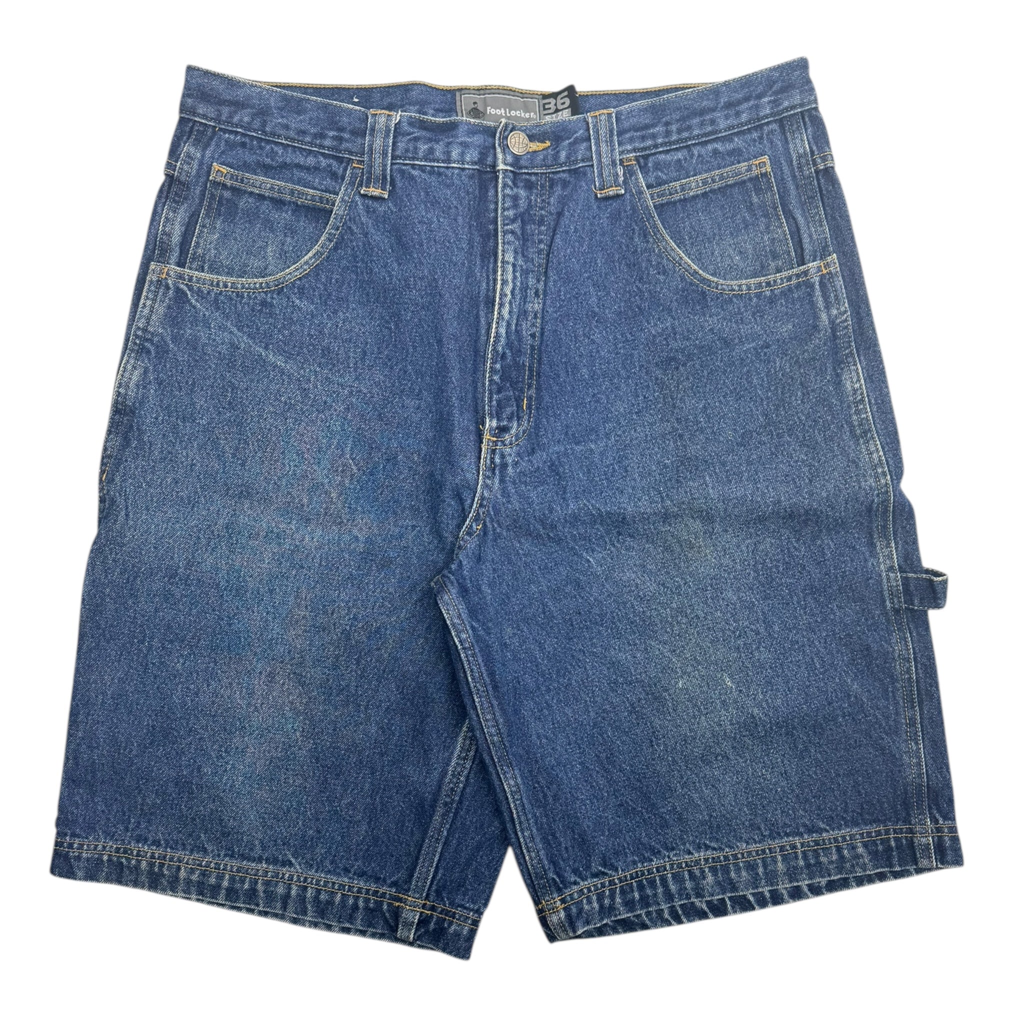 Y2K Footlocker Blue Wash Jorts