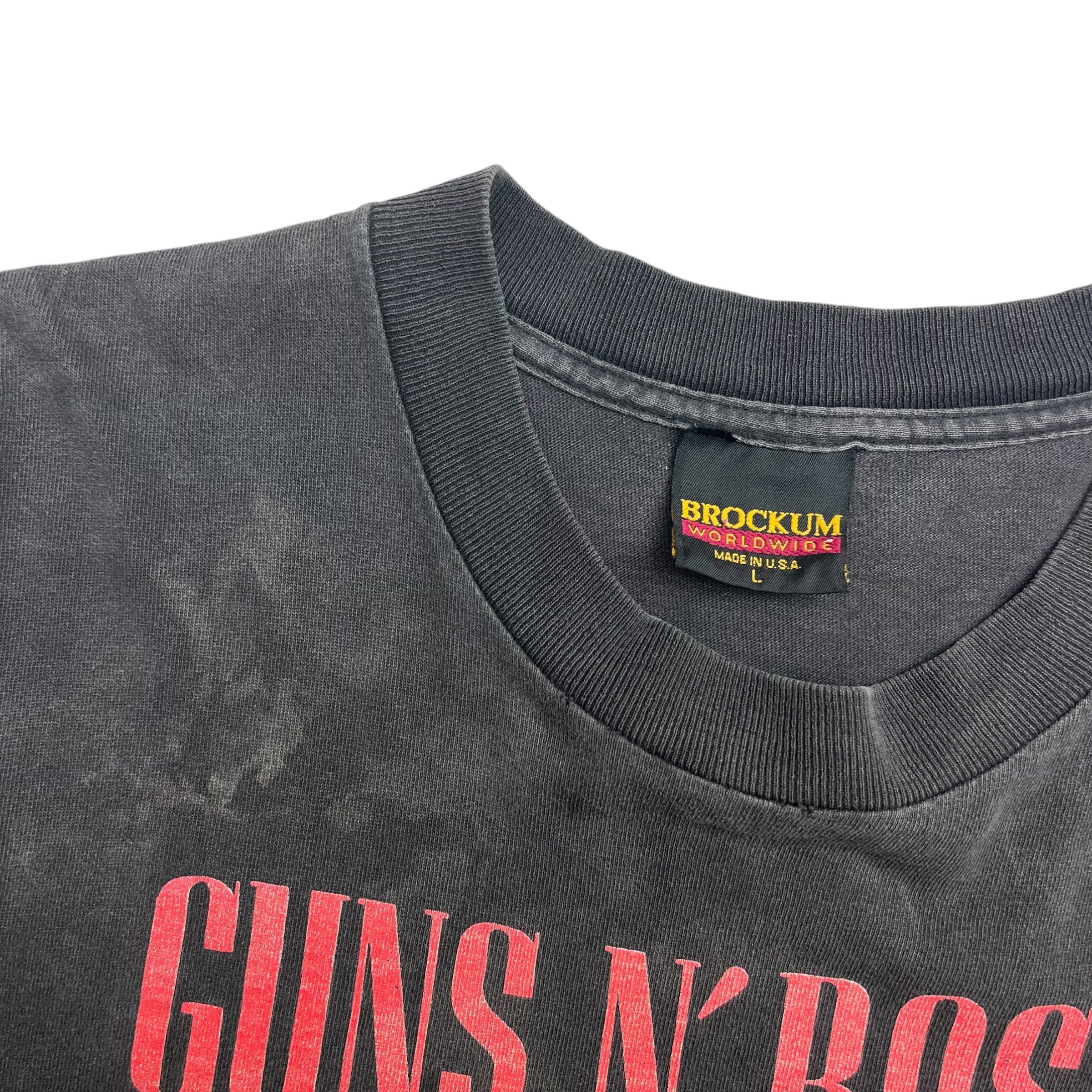 1992 Guns N, Roses Use Your Illusion Tee Black