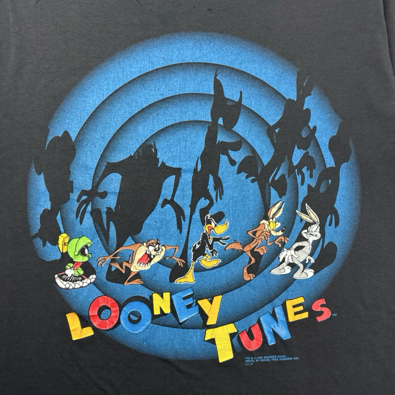 1994 Looney Tunes Shadows TV Cartoon T-Shirt