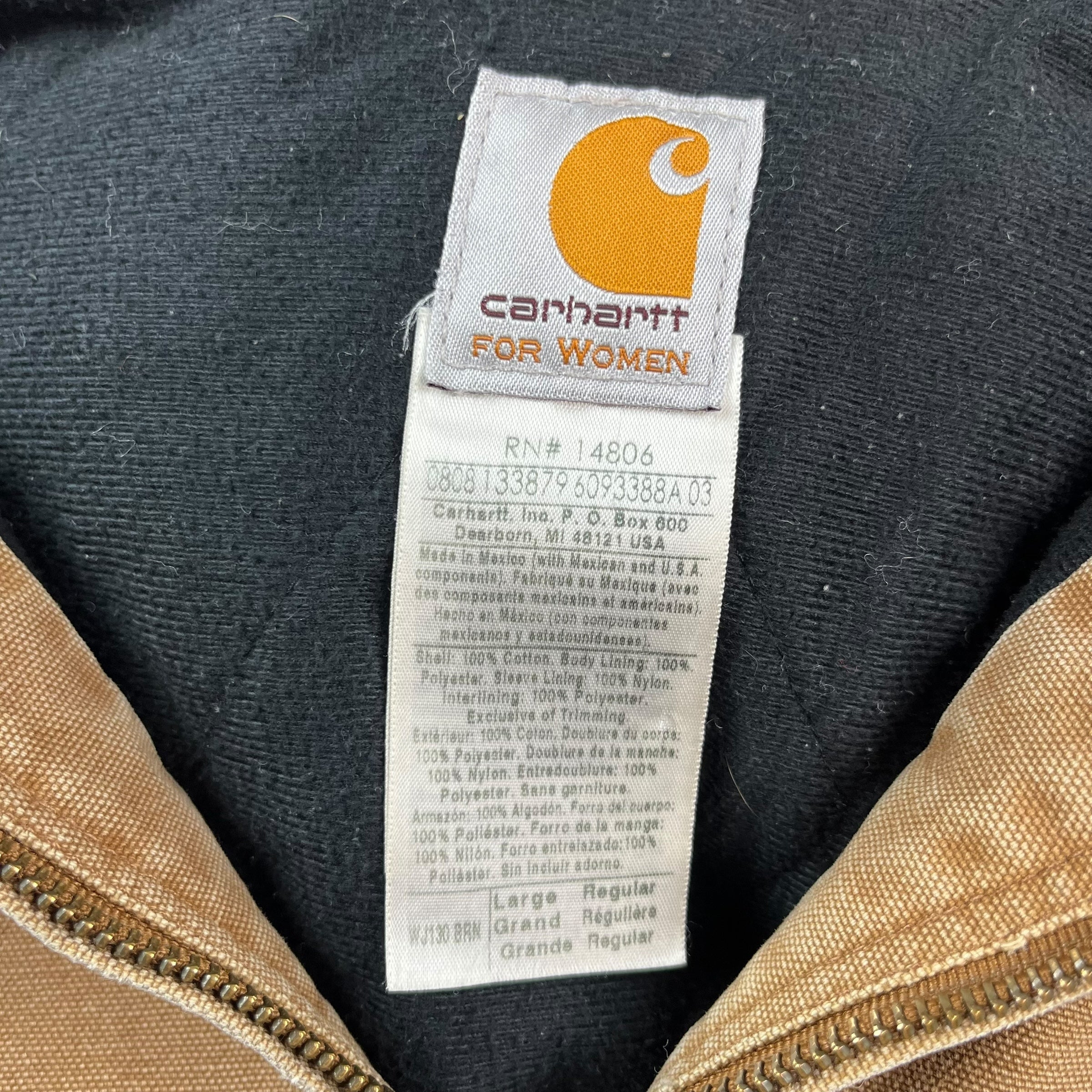 Vintage Carhartt Women’s Active Jacket Beige