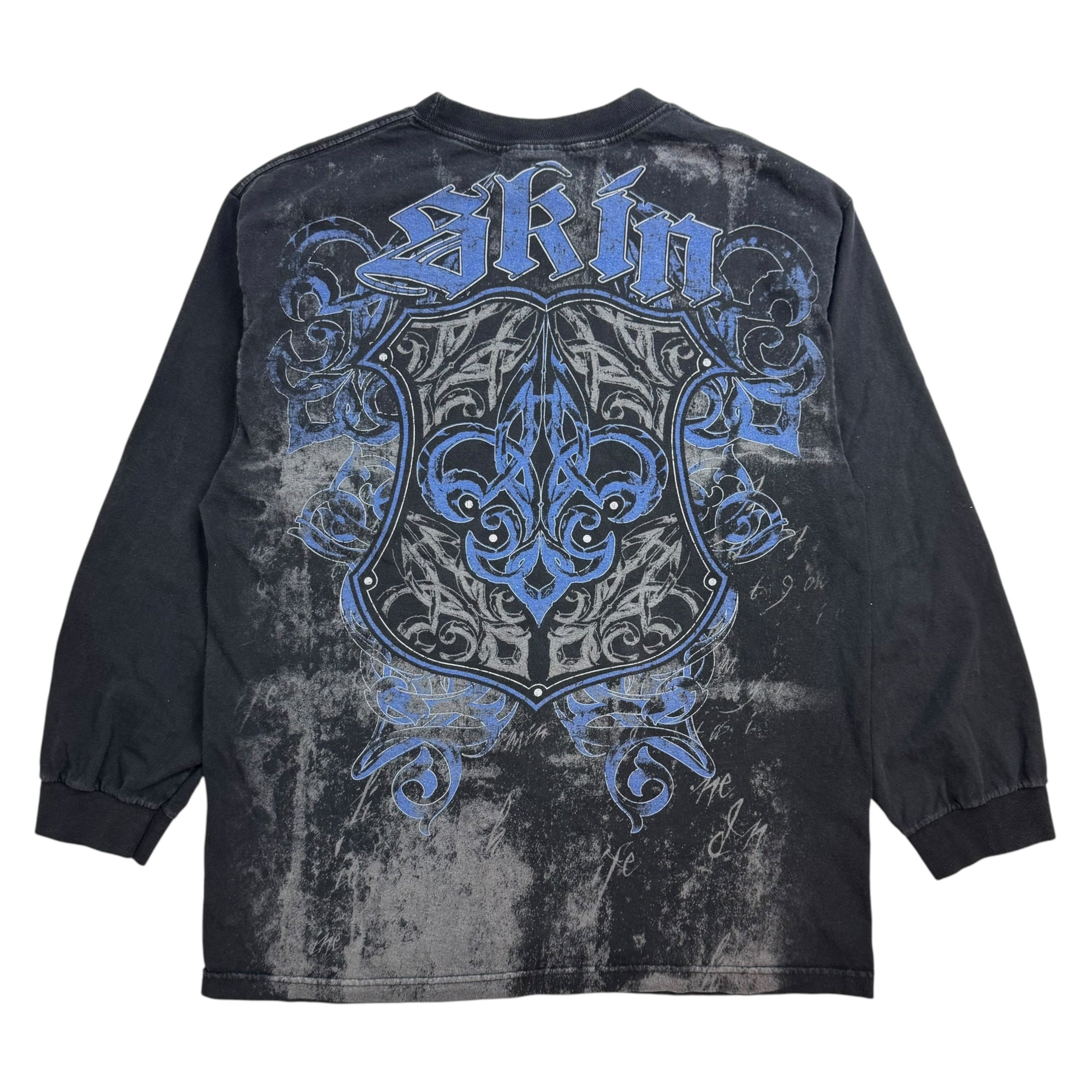 Y2K Skin Industries Long Sleeve Tee Black