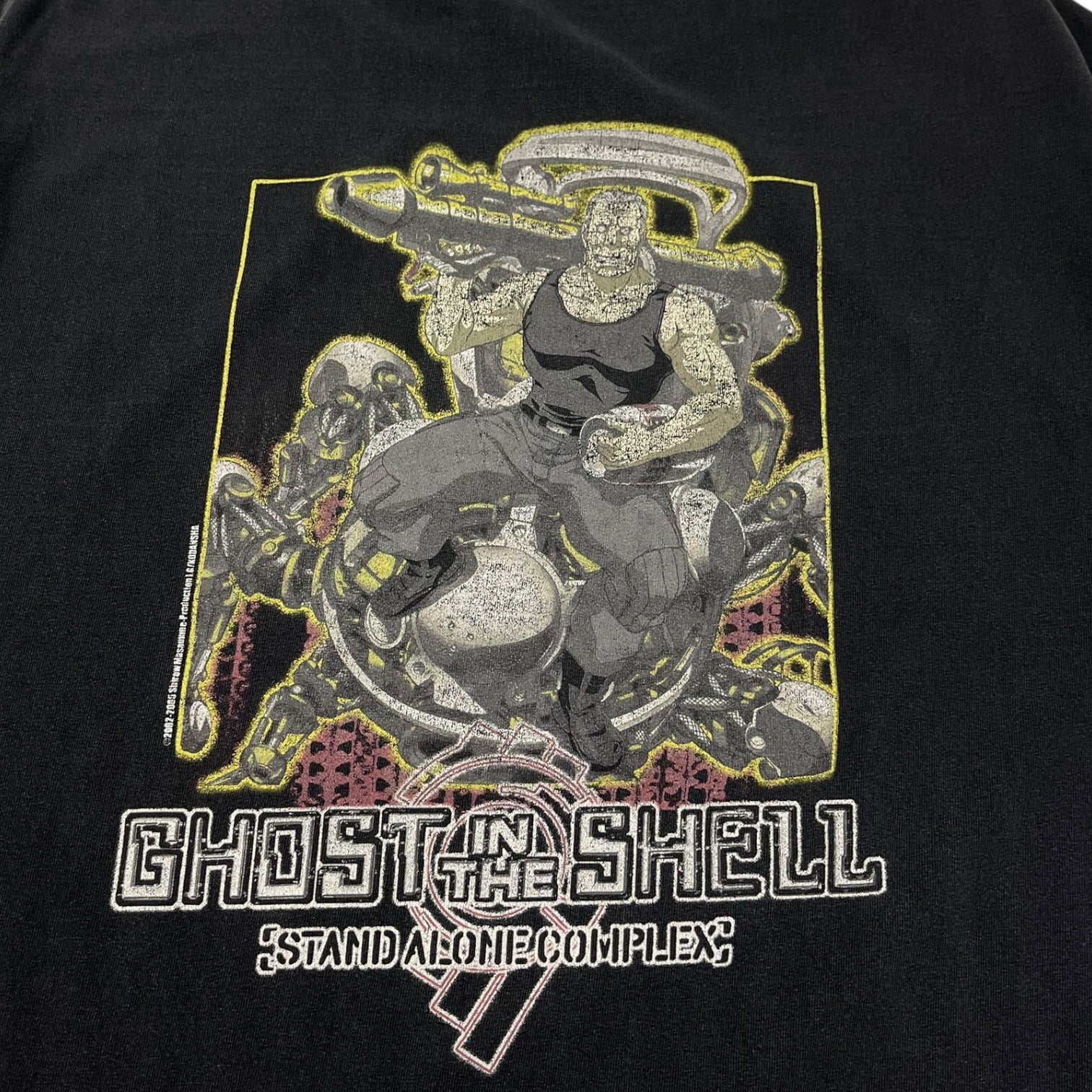 Vintage Ghost in the Shell ‘Stand Alone’ T-Shirt Faded Black