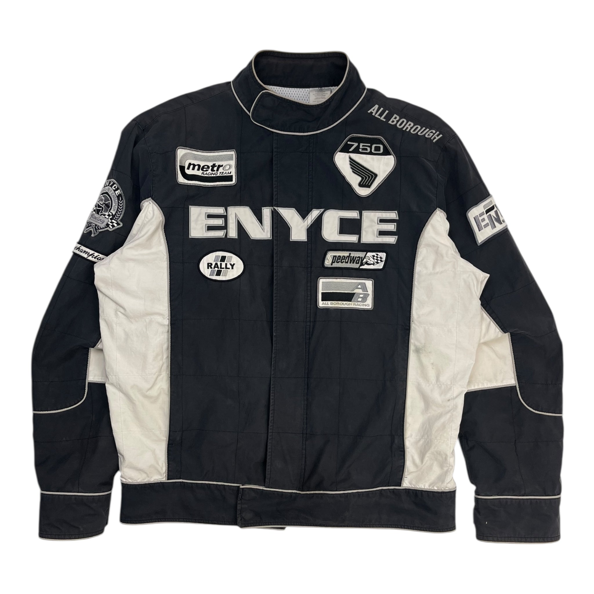 Vintage Enyce Performance Systems Racing Jacket Black