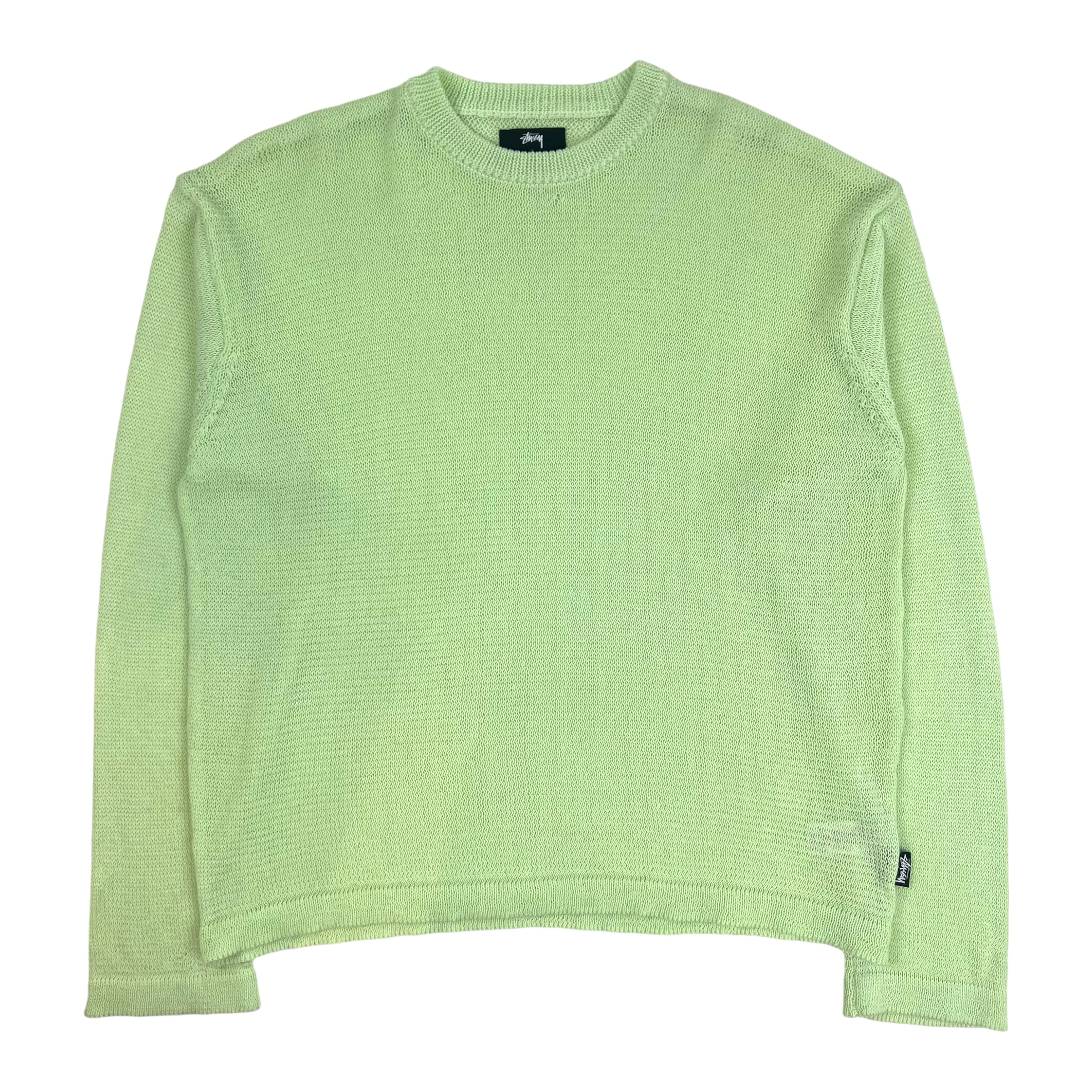 Stussy Light Sensitive Knit Sweater Green