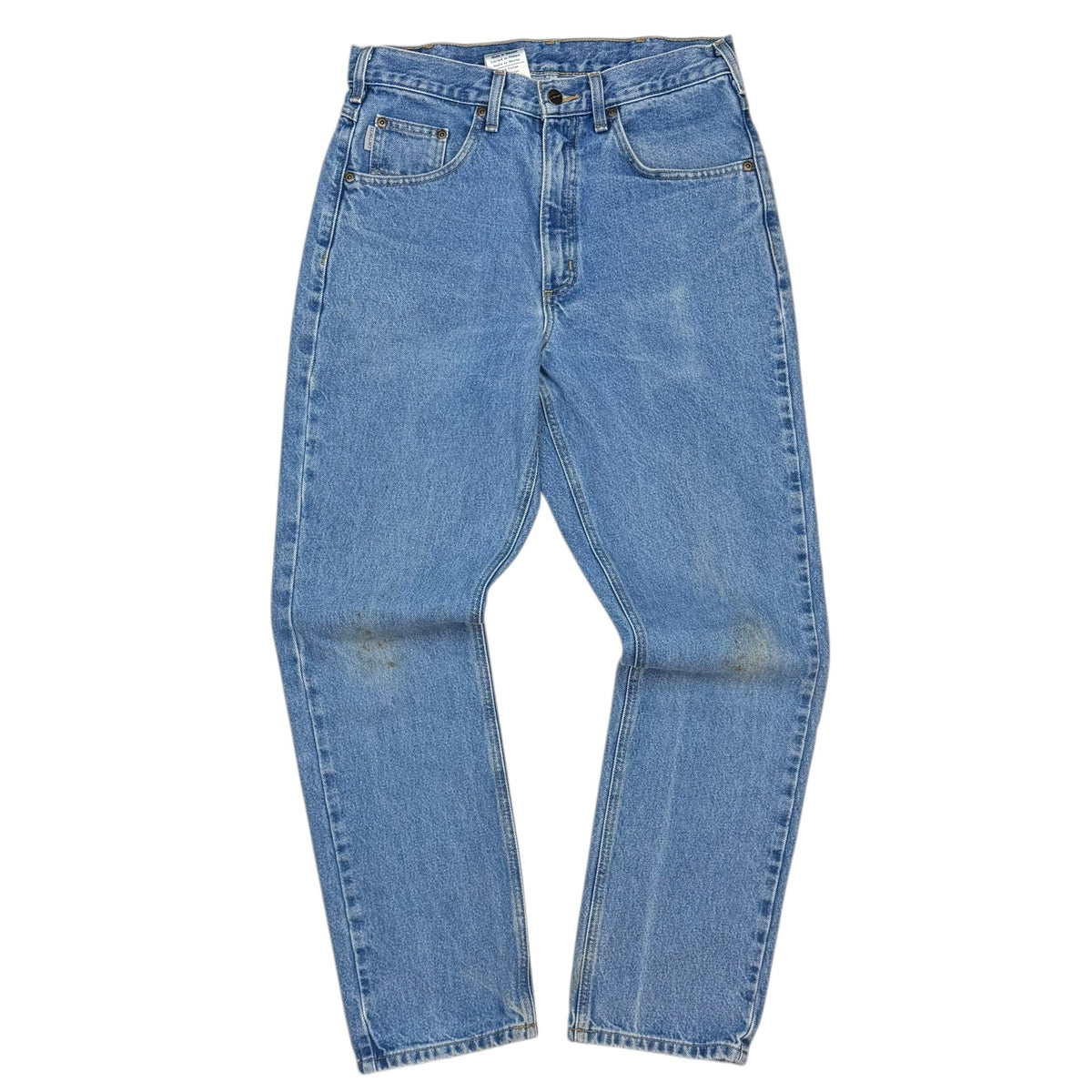 Vintage Carhartt Relaxed Fit Denim Pants Blue