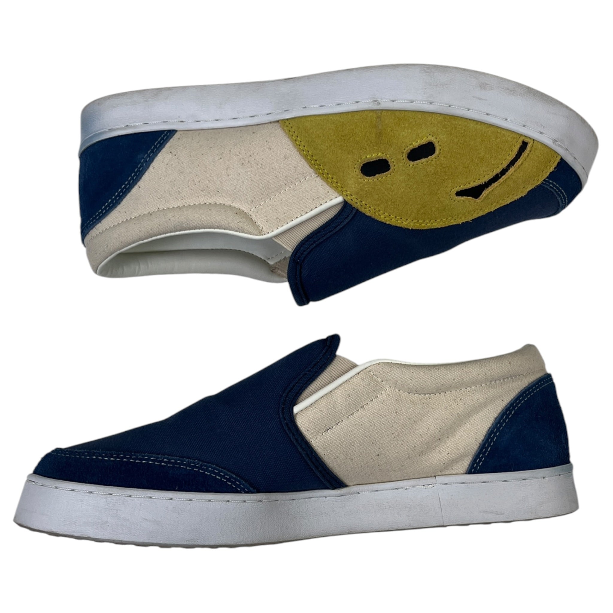 KAPITAL Rain Smiley Slip-On Sneakers (Used)