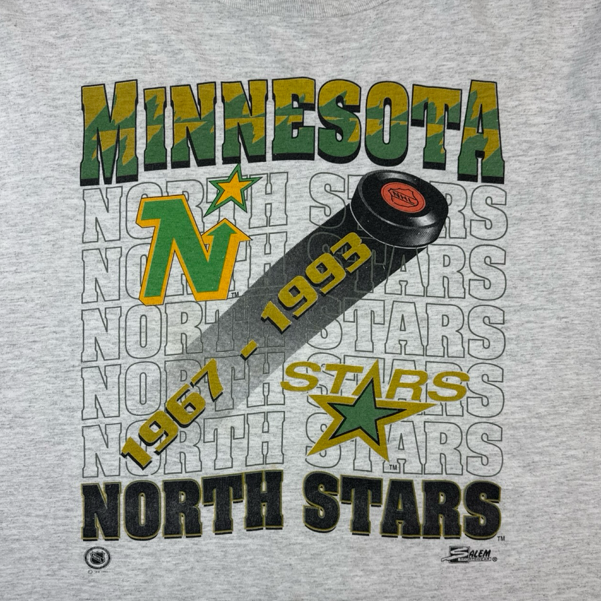 1993 Minnesota North Stars NHL T-Shirt