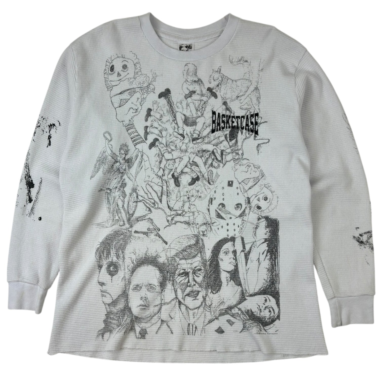 Basketcase Gallery Scribble Thermal White
