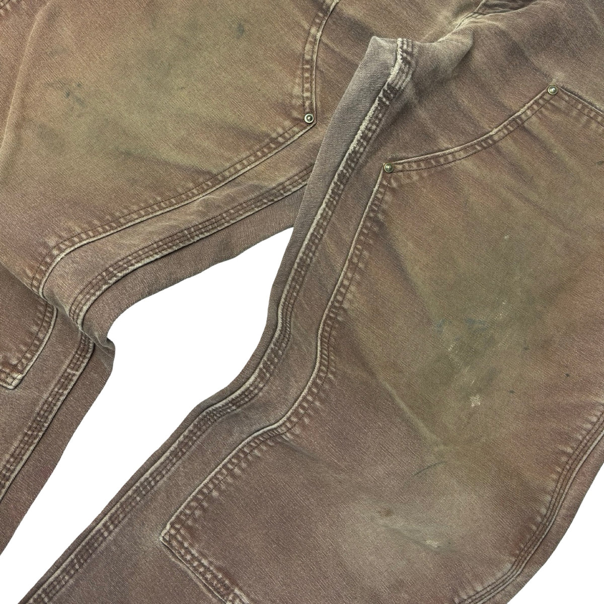 Vintage Carhartt Double Knee Carpenter Pant Dark Brown