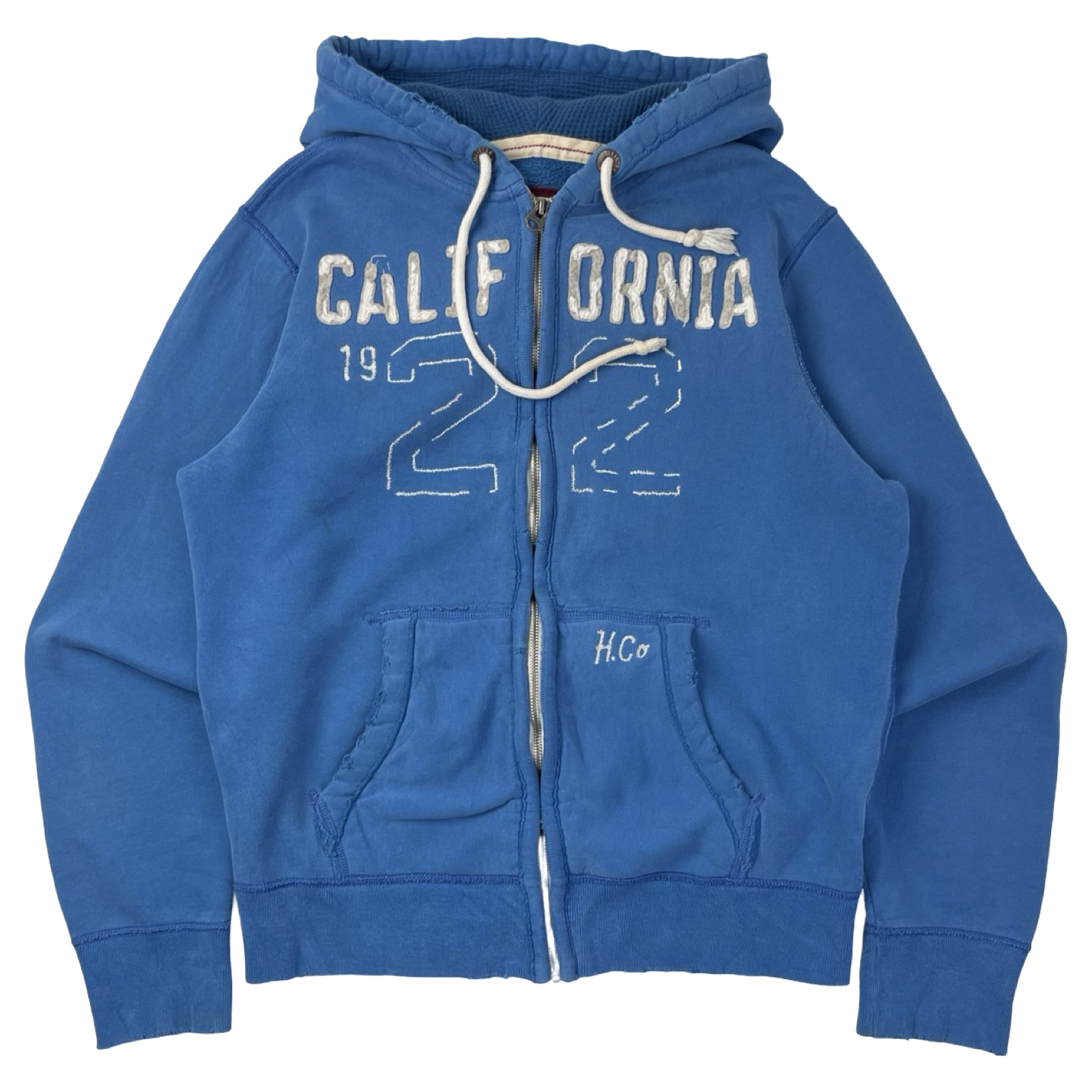 Vintage Y2K Hollister California Zip-Up Hoodie