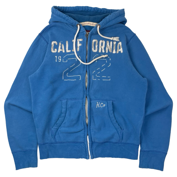 Vintage Y2K Hollister California Zip-Up Hoodie