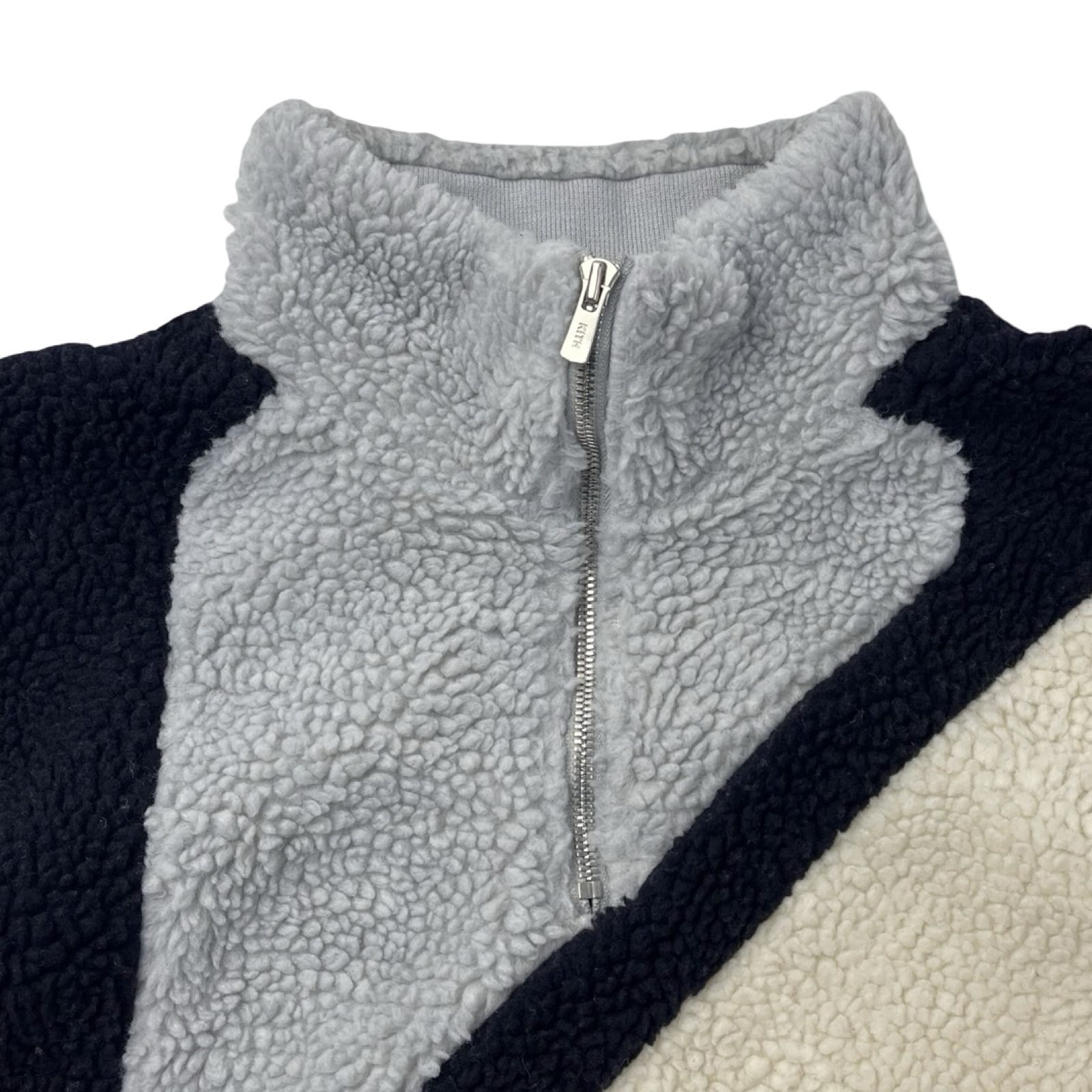 KITH Initial K Mock Sherpa 1/4 Zip