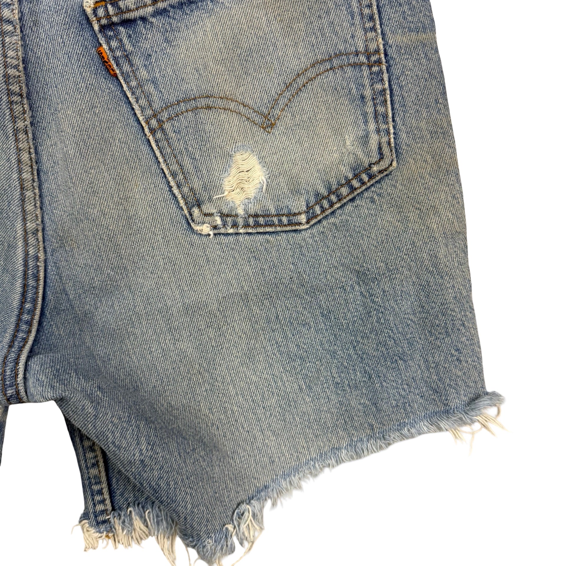 Vintage Levi’s 619 Denim Shorts Blue