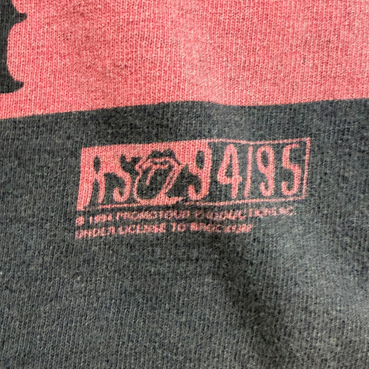 Vintage 1994 The Rolling Stones "Voodoo Lounge" AOP T-Shirt Black