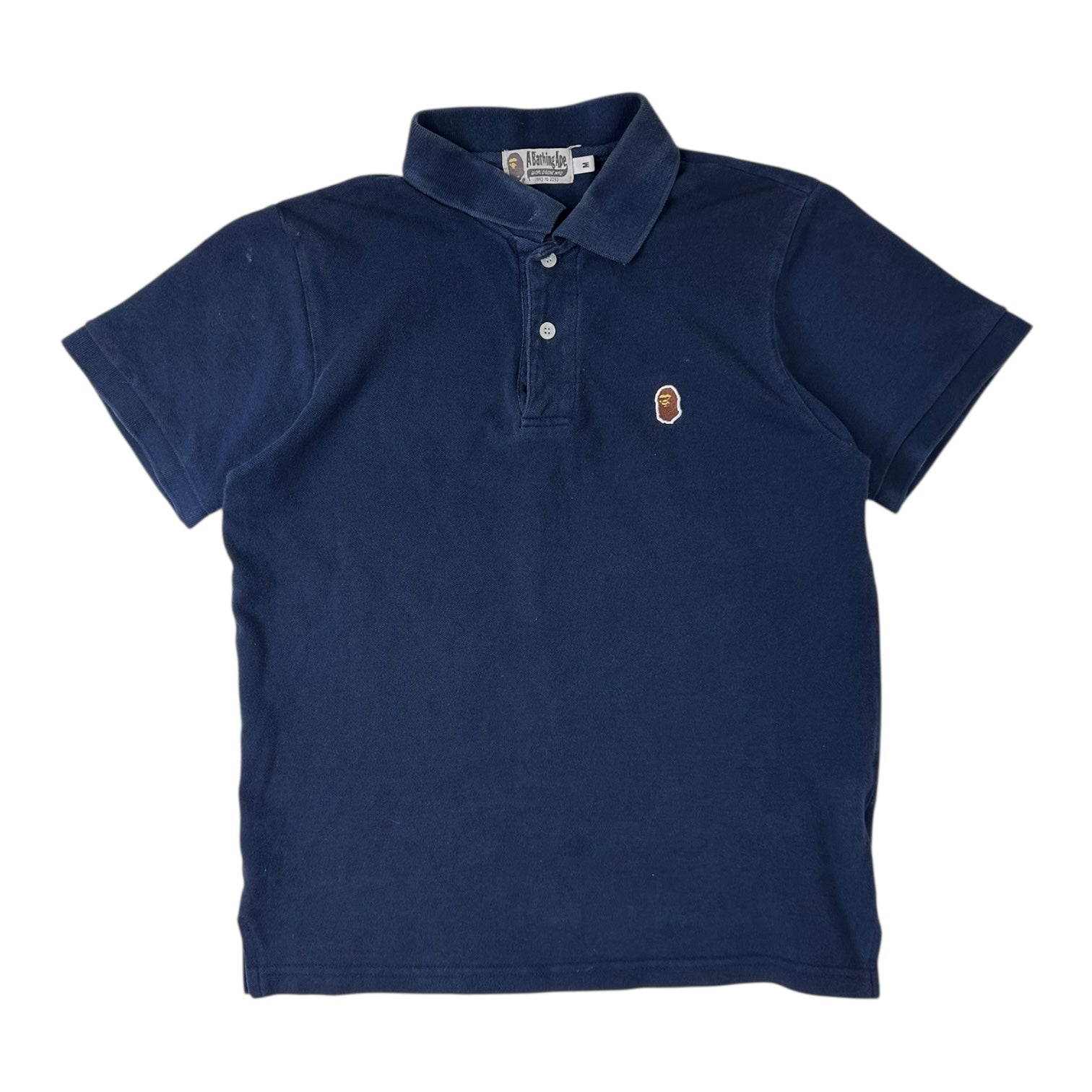 Bape Polo Shirt Navy