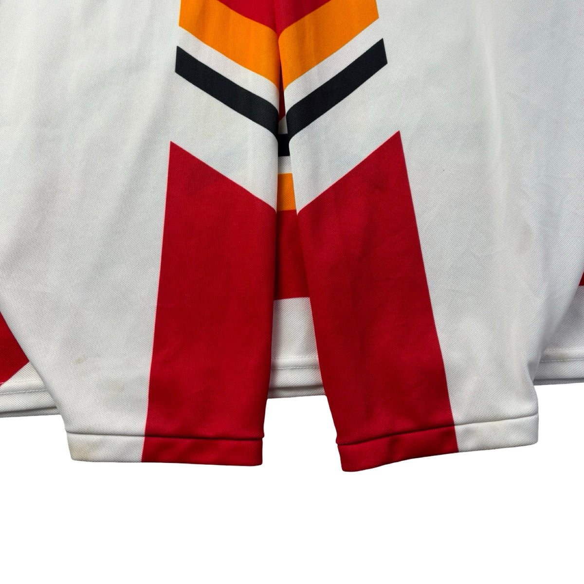 ‘90s CCM Calgary Flames Pedestal Home Jersey