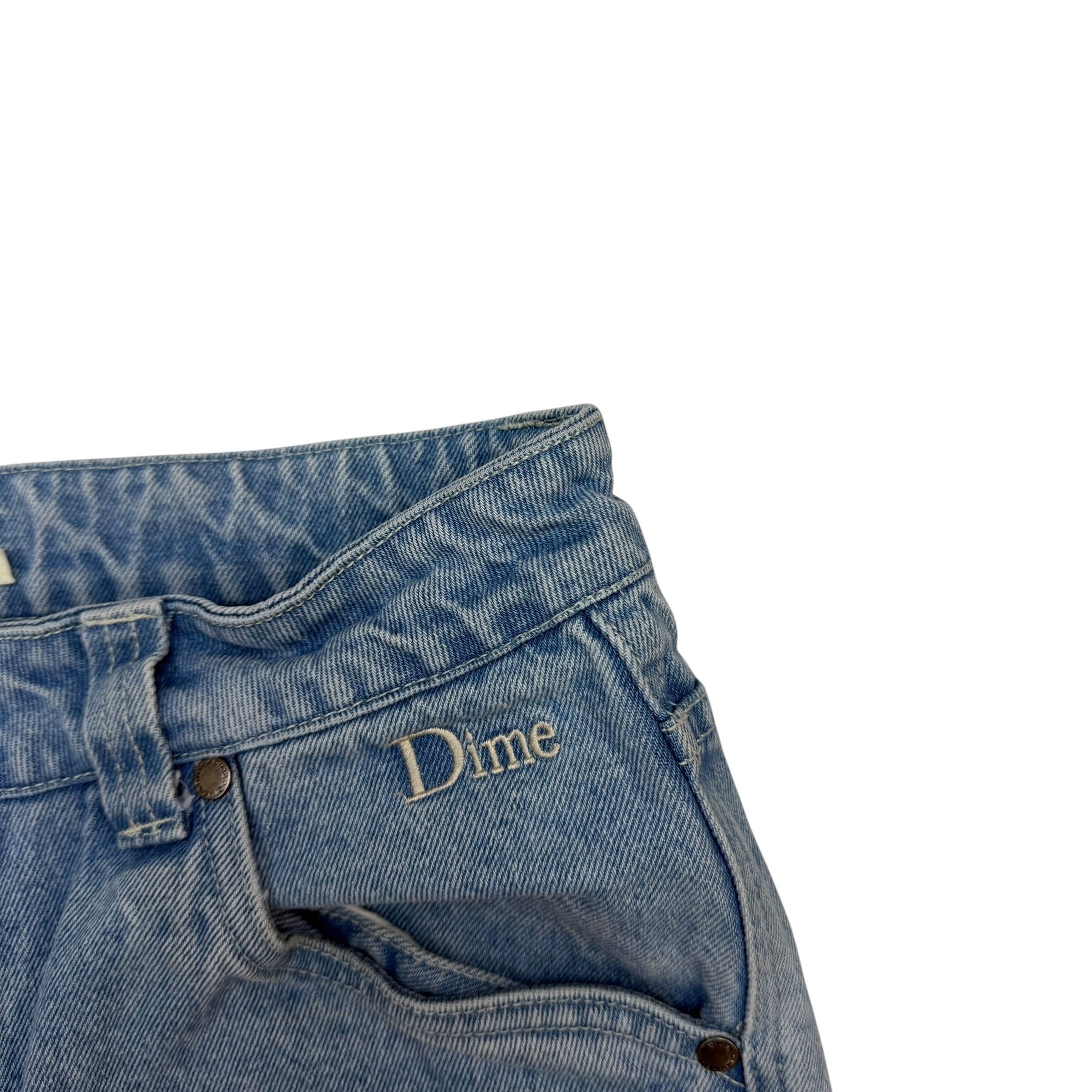Dime Classic Baggy Denim Pants Light Wash
