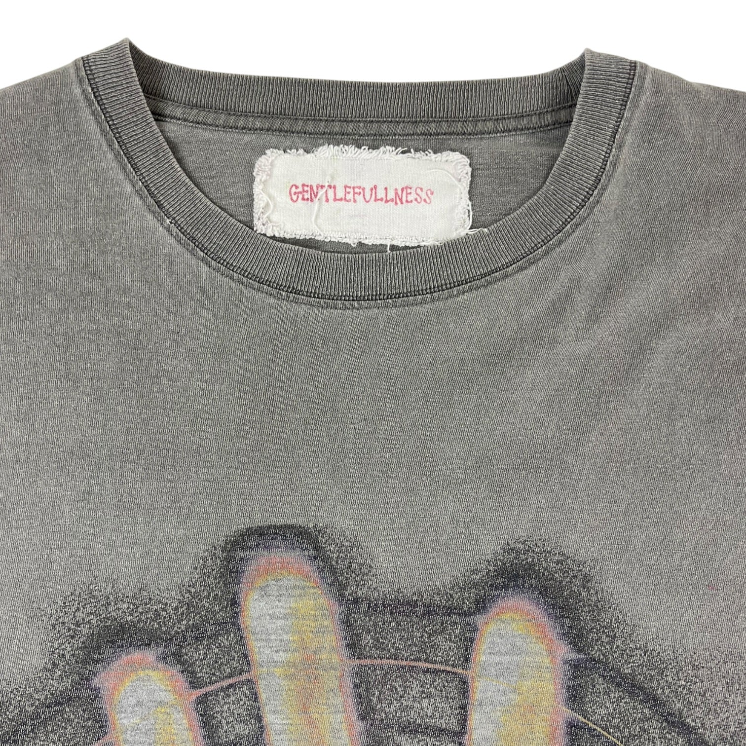 Gentlefullness “Gentle” Long Sleeve T-Shirt Grey