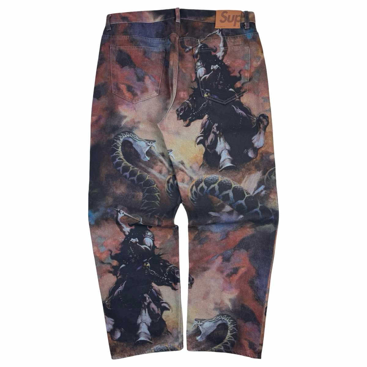 Supreme x Frank Frazetta Loose Fit Jean Multicolour