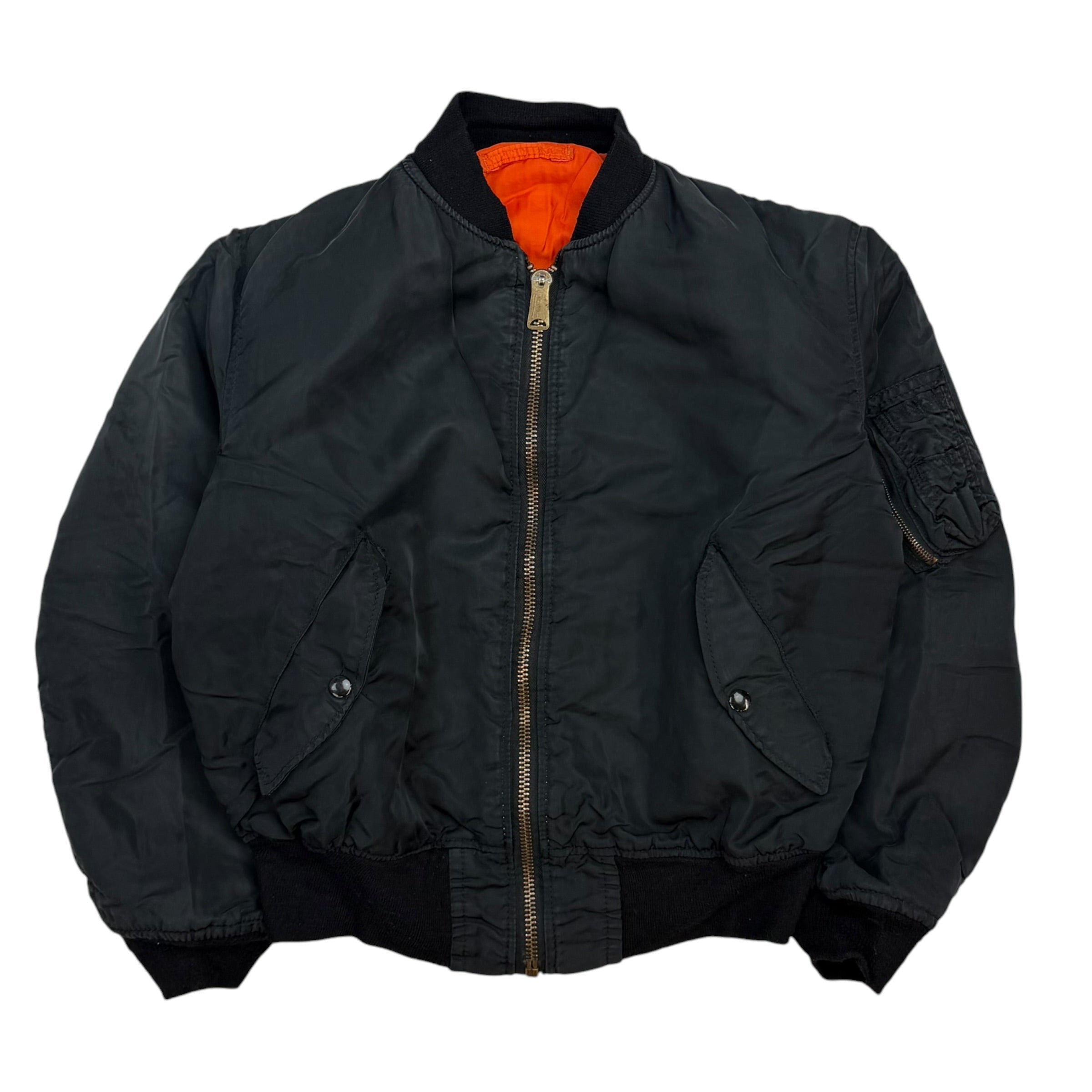 Vintage Alpha Industries MA-1 Bomber Jacket Black