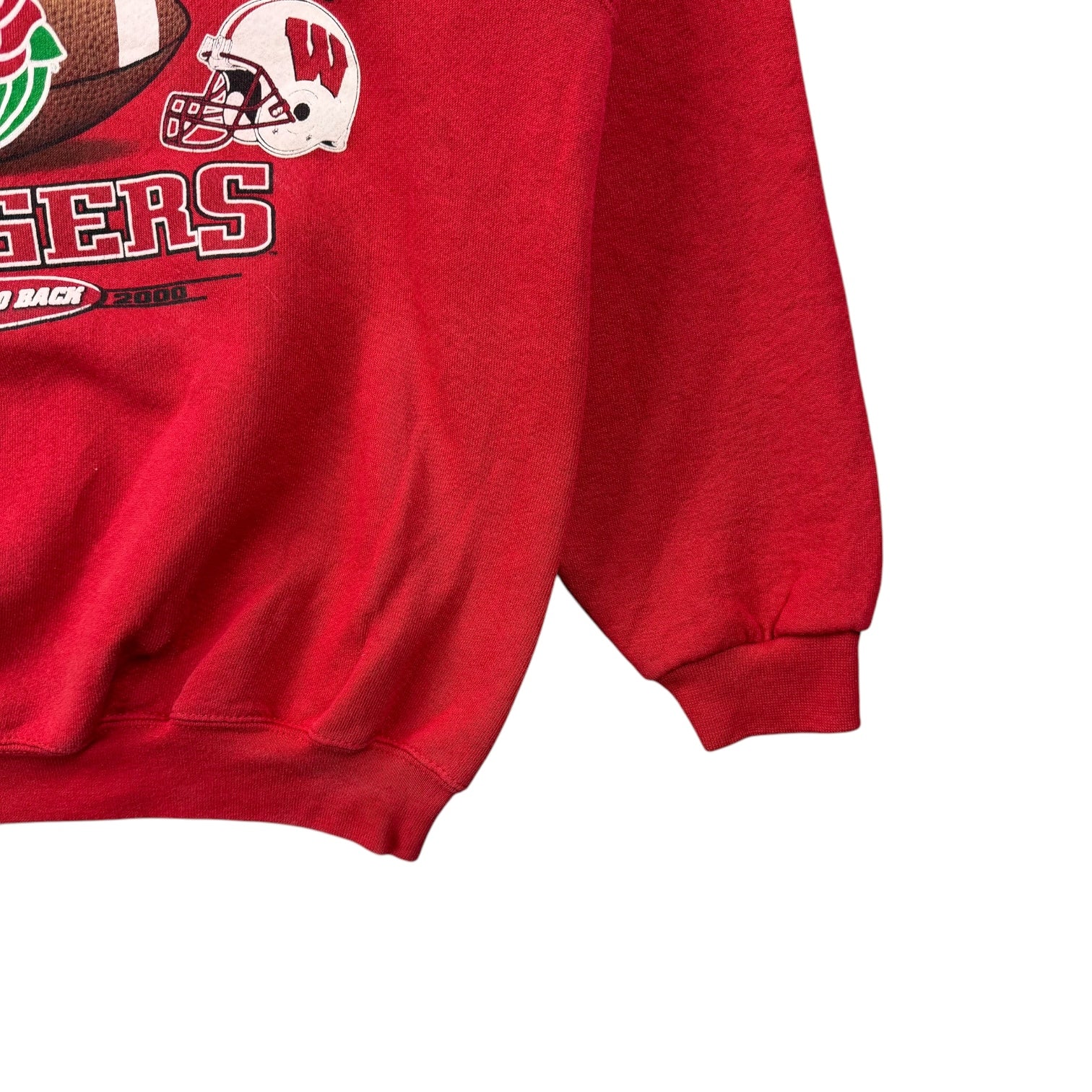 Vintage Wisconsin Badgers Crewneck Red