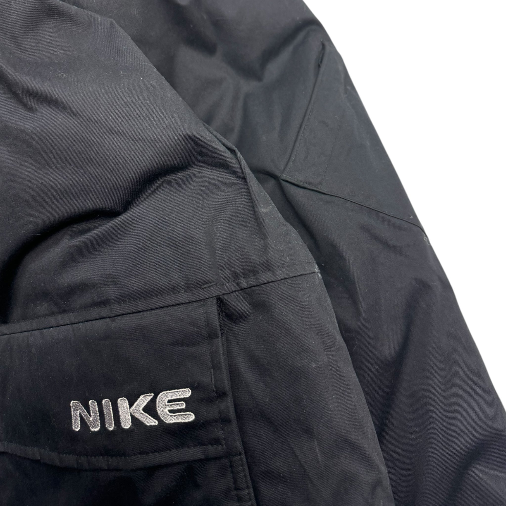 Vintage Nike Reflective Snow Jacket Black