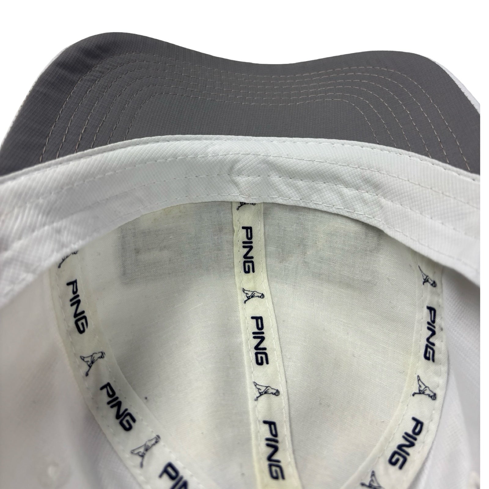 PING Unstructured Golf Hat White