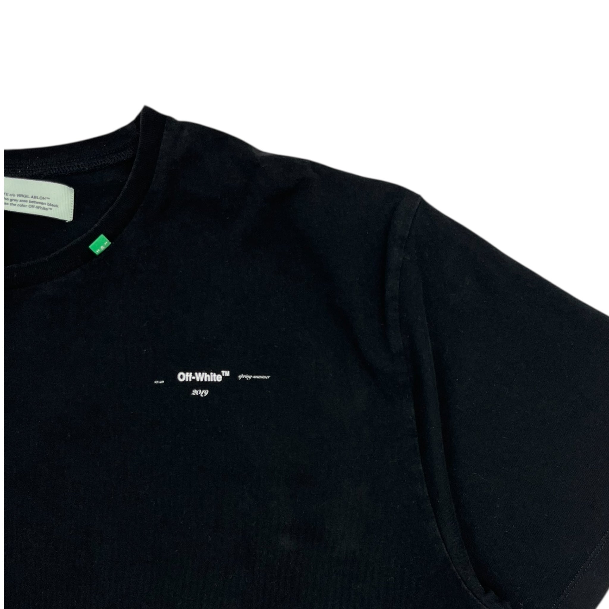 Off-White Stencil Arrow Oversize Shirt Black/Pink