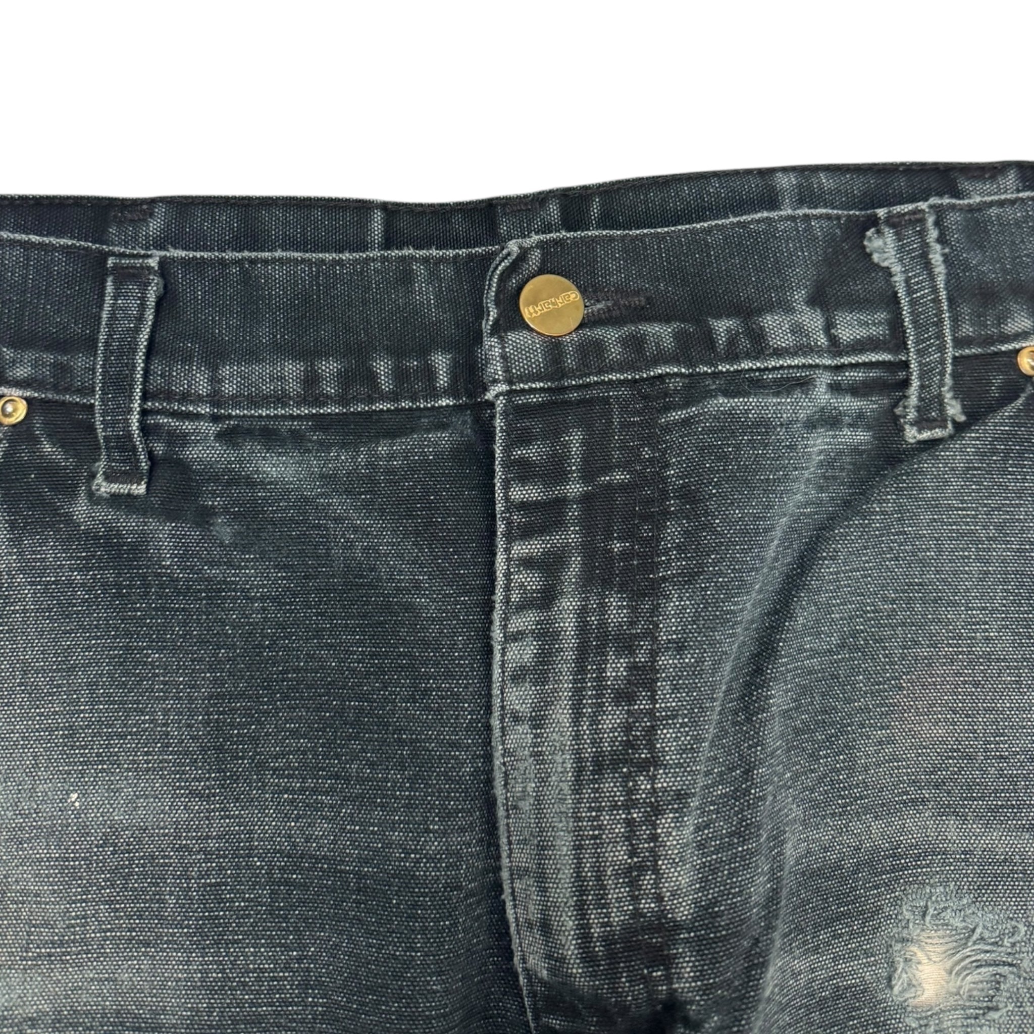 Carhartt Double Knee Work Pant Distressed Fest