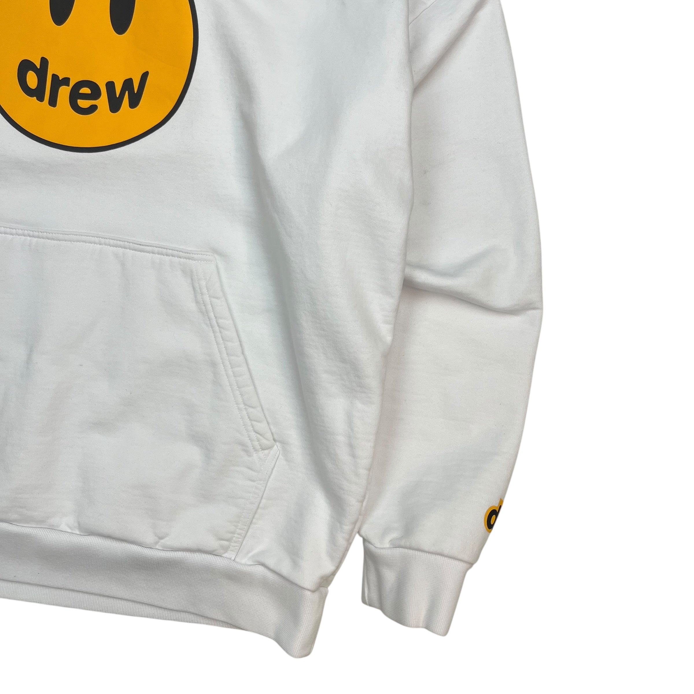 Drew House Mascot Logo Hoodie White