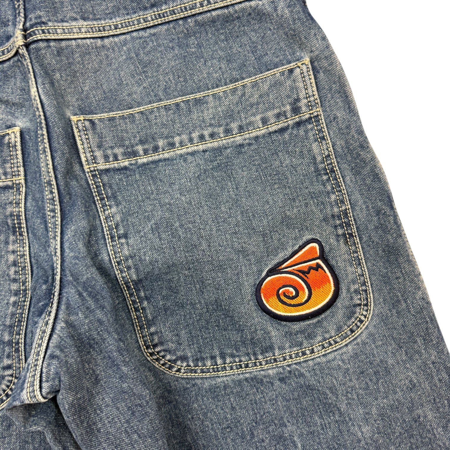 Vintage JNCO Twin Cannon Denim Pants Dark Wash