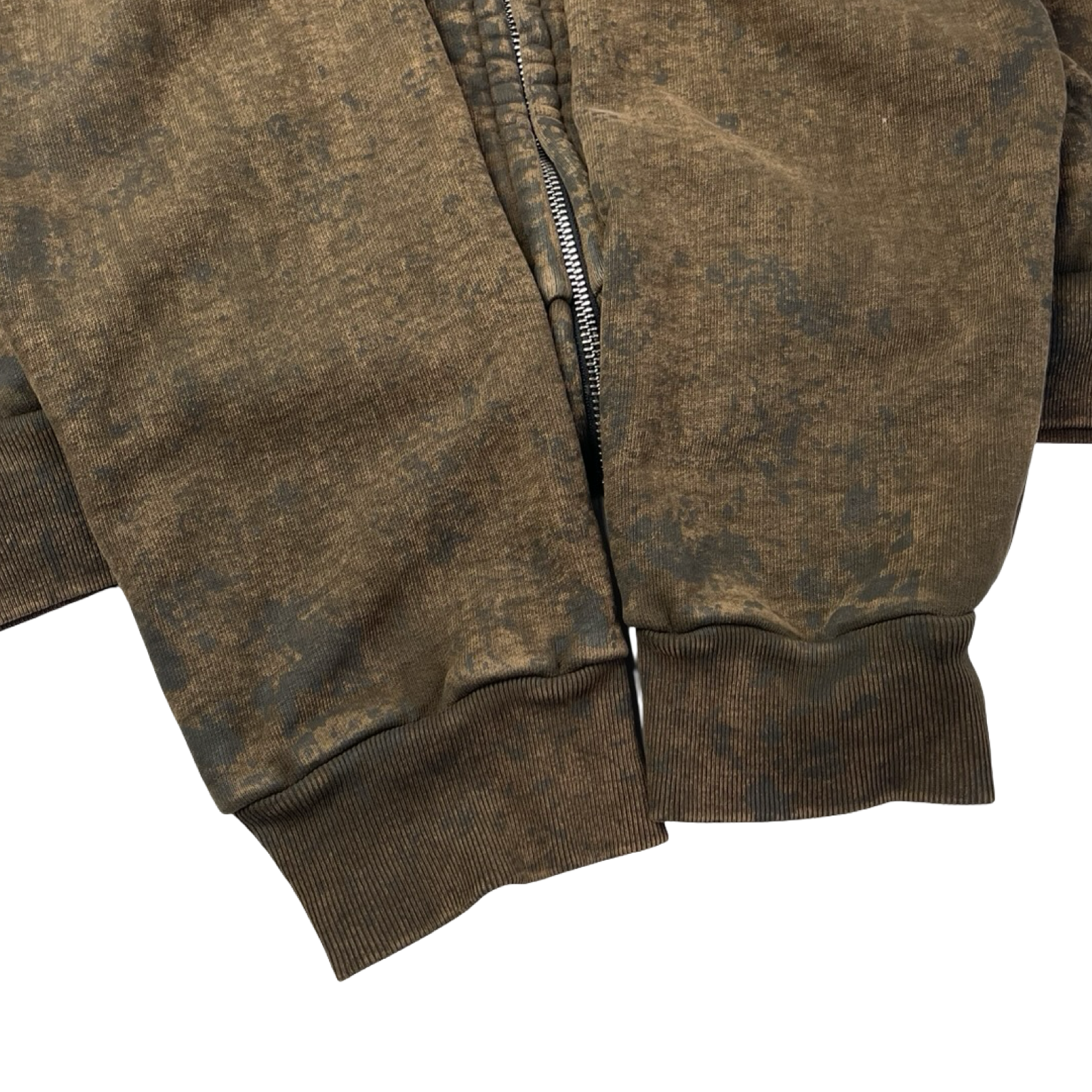Vintage Y2K Affliction Flocked Celtic Winged Cross Zip Up Hoodie