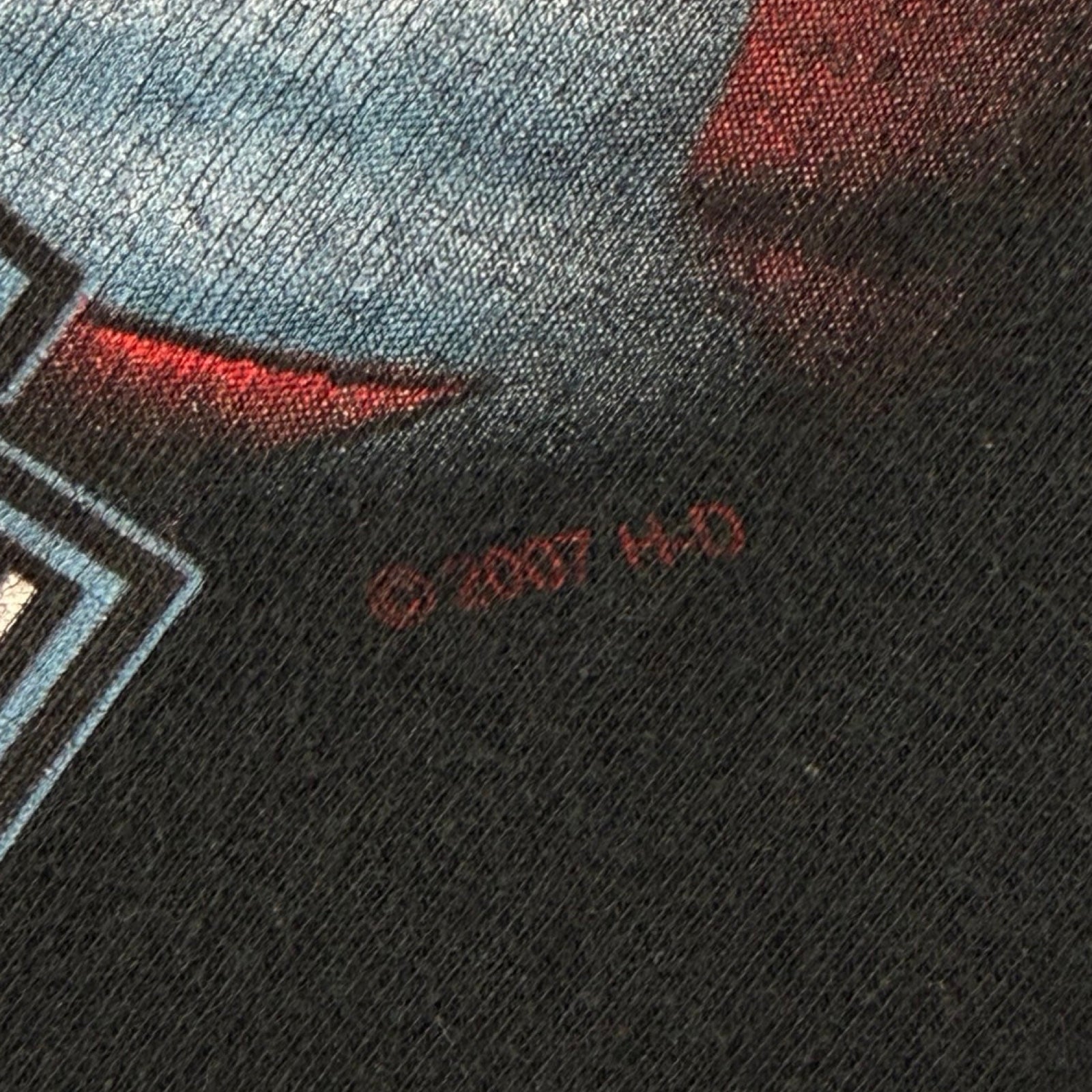 2007 Harley Davidson Langley, BC T-Shirt Black