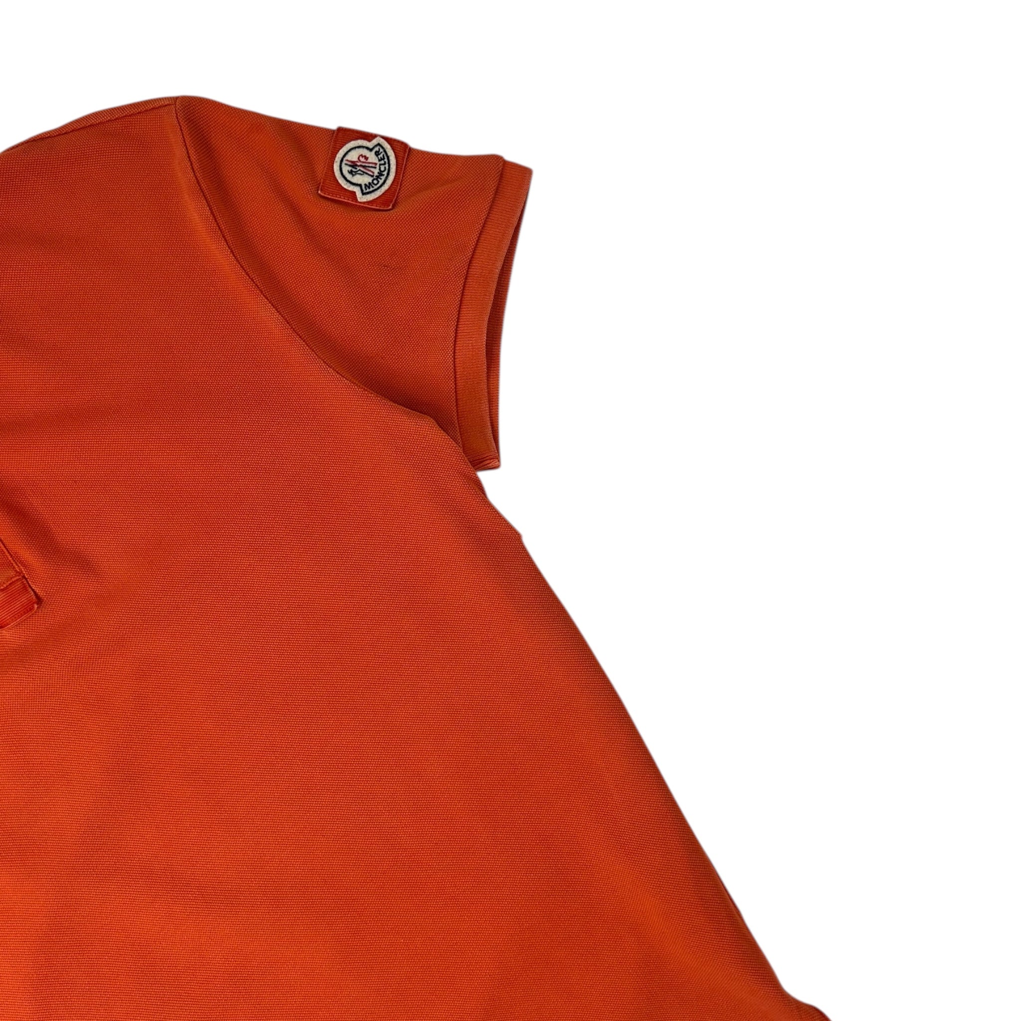 Moncler Polo T-Shirt Orange