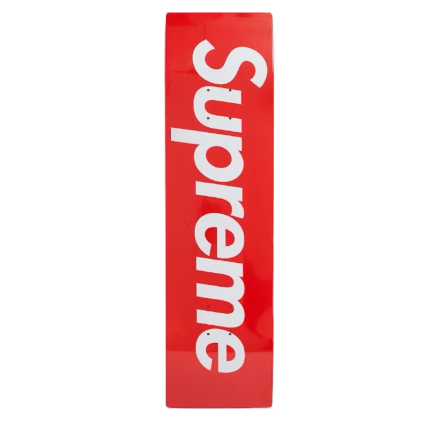 Supreme Uncut Box Logo Skateboard Deck Red