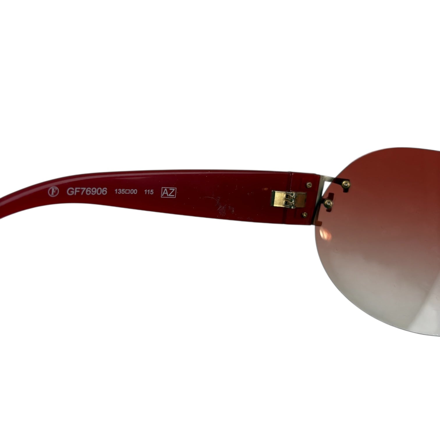 Vintage Gianfranco Ferré GF76906 Sunglasses Red