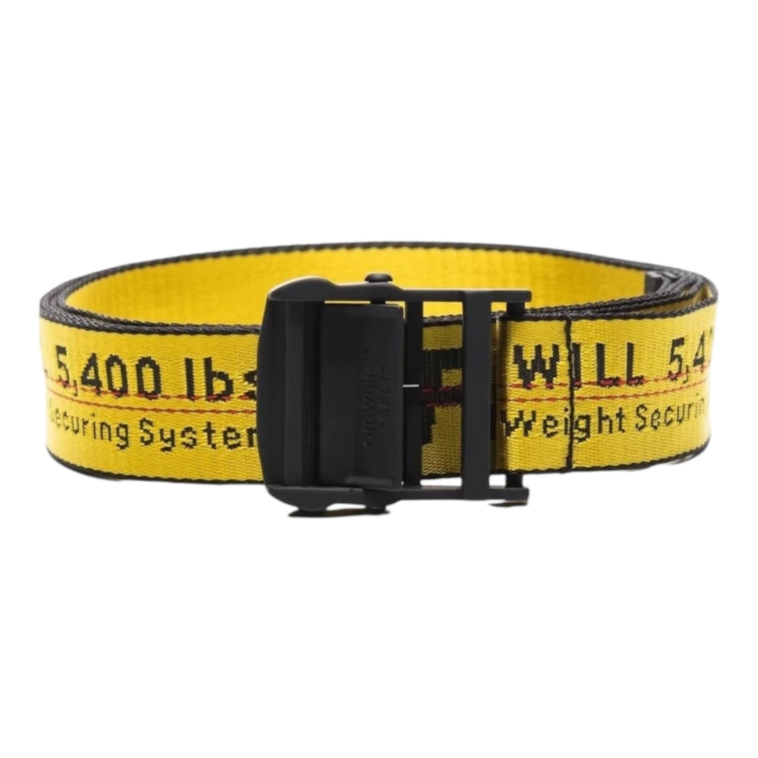 Off-White Classic Industrial Belt Yellow/Black