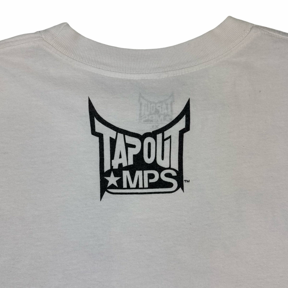 Vintage Y2K Tapout MPS Cyber Mall Goth T-Shirt White