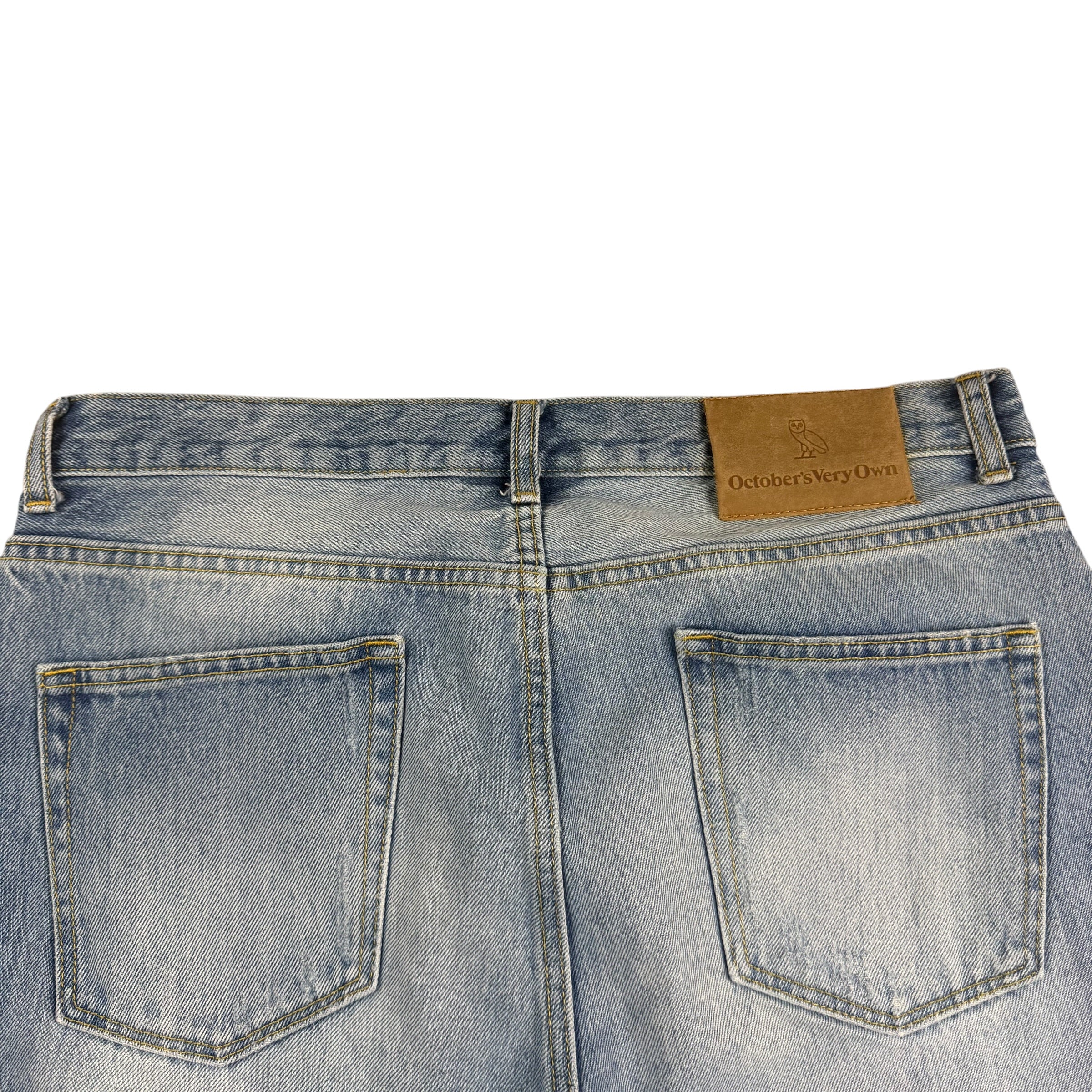 OVO Light Wash Denim Jeans Blue