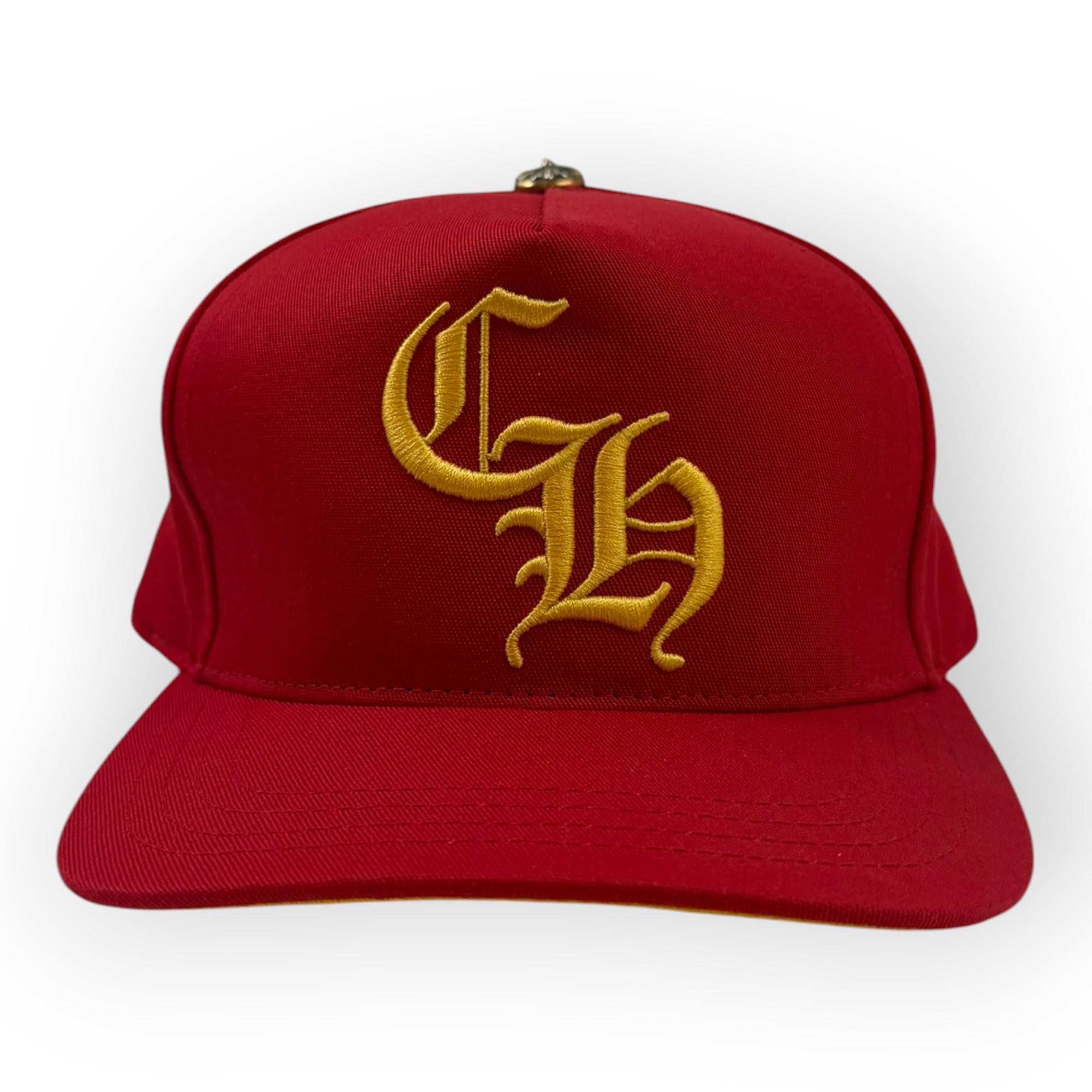 Chrome Hearts Baseball Cap Yellow/Red