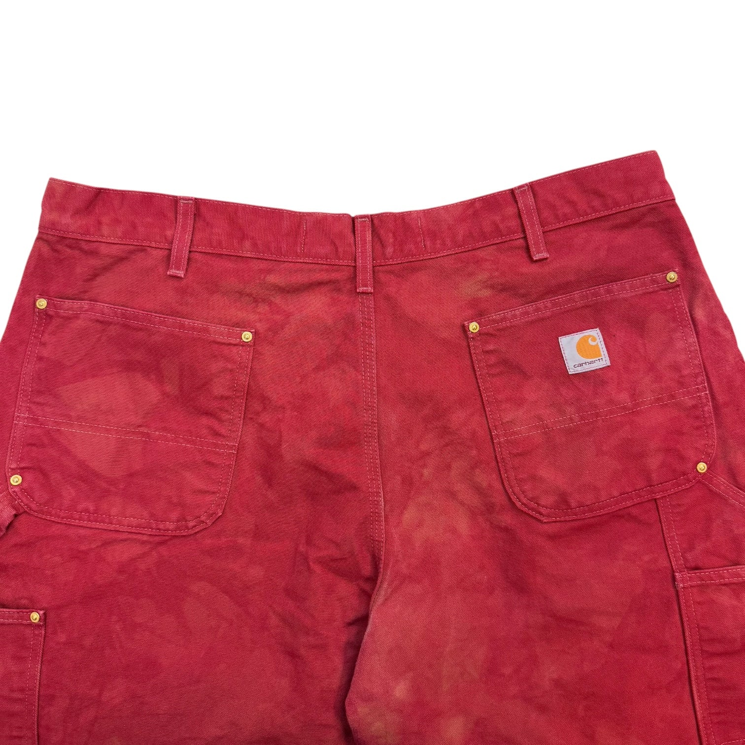 Vintage Carhartt Double Knee Pants Red Dye