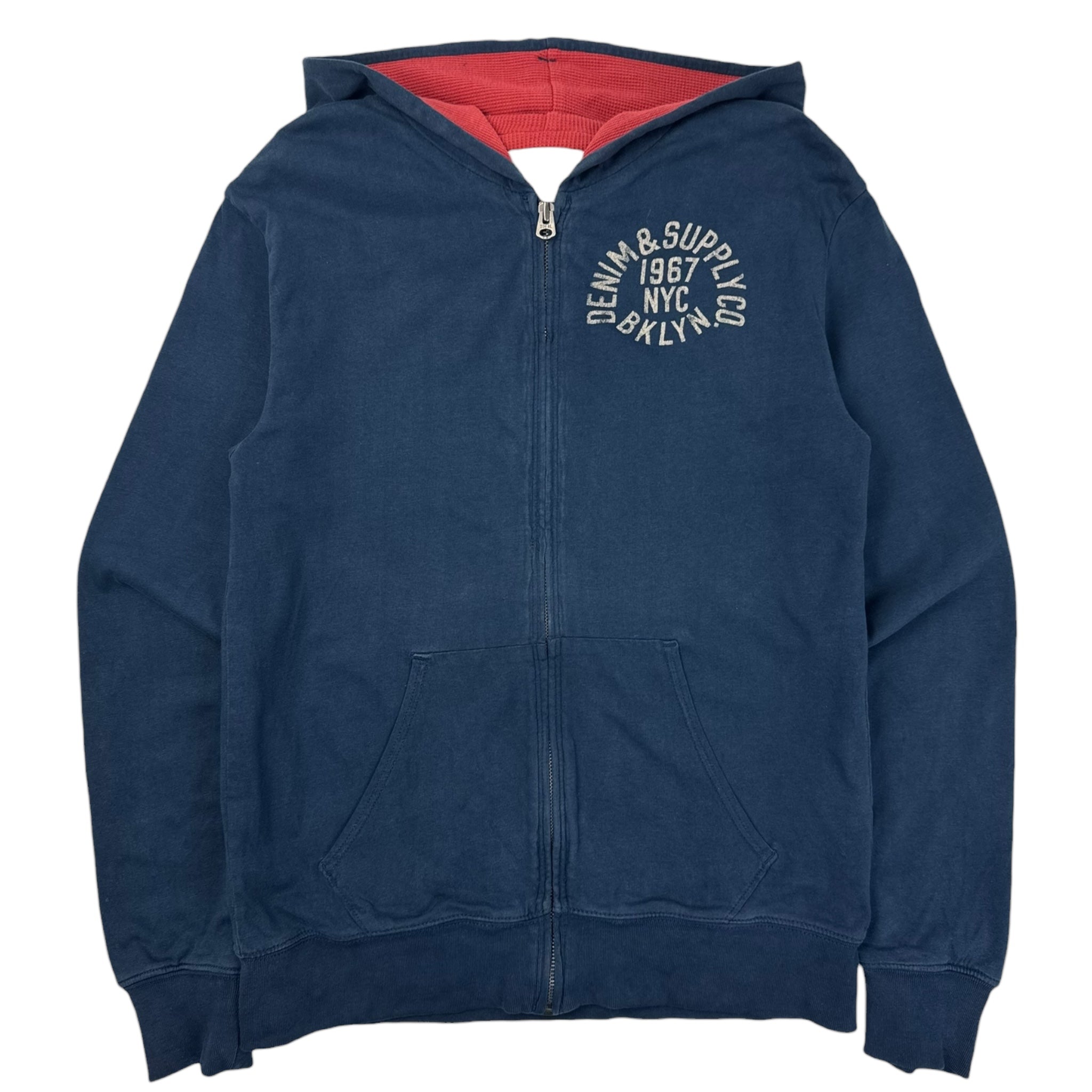 Vintage Ralph Lauren Thermal Lined Zip Hoodie