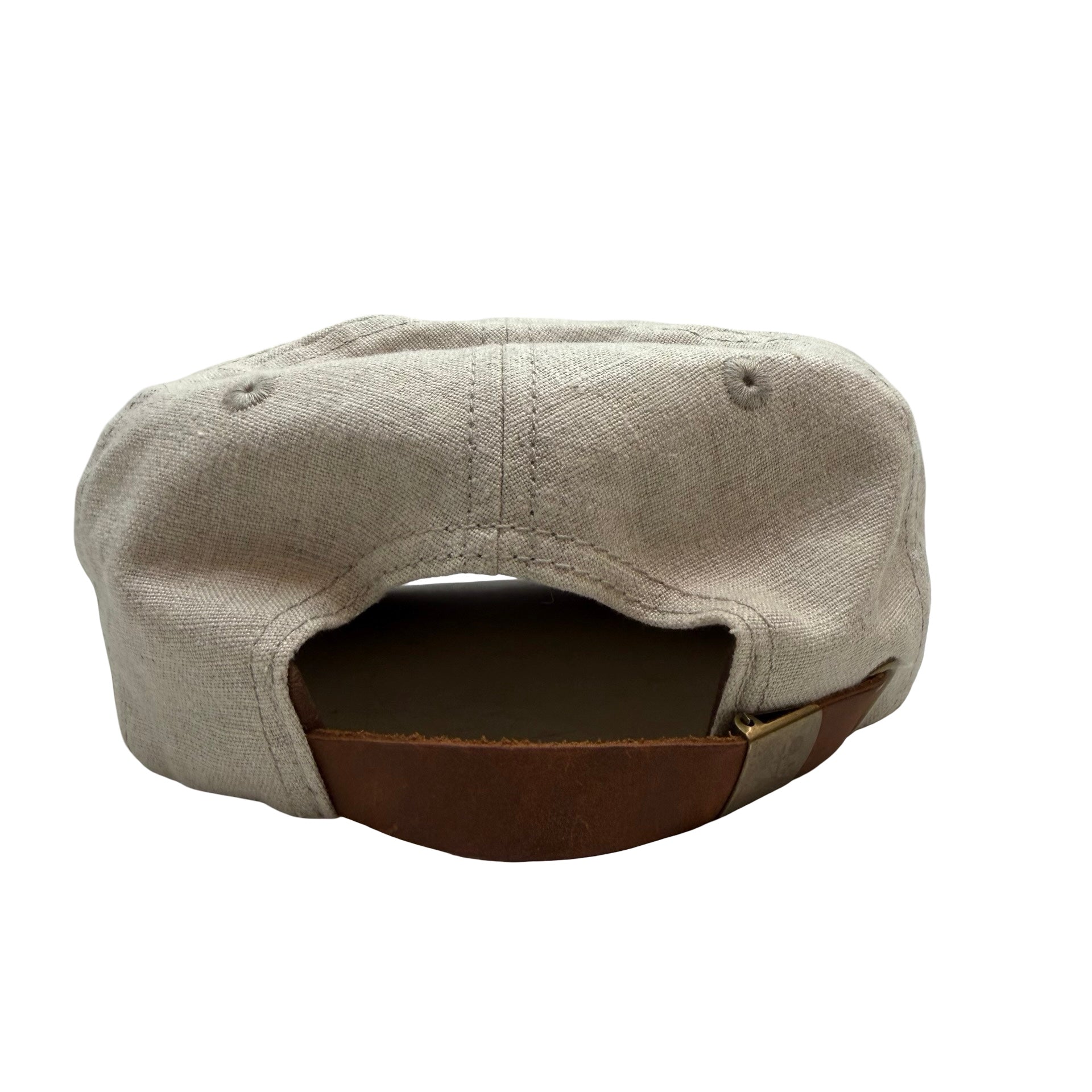 Aimé Leon Dore Unisphere Leather Brim Hat Beige